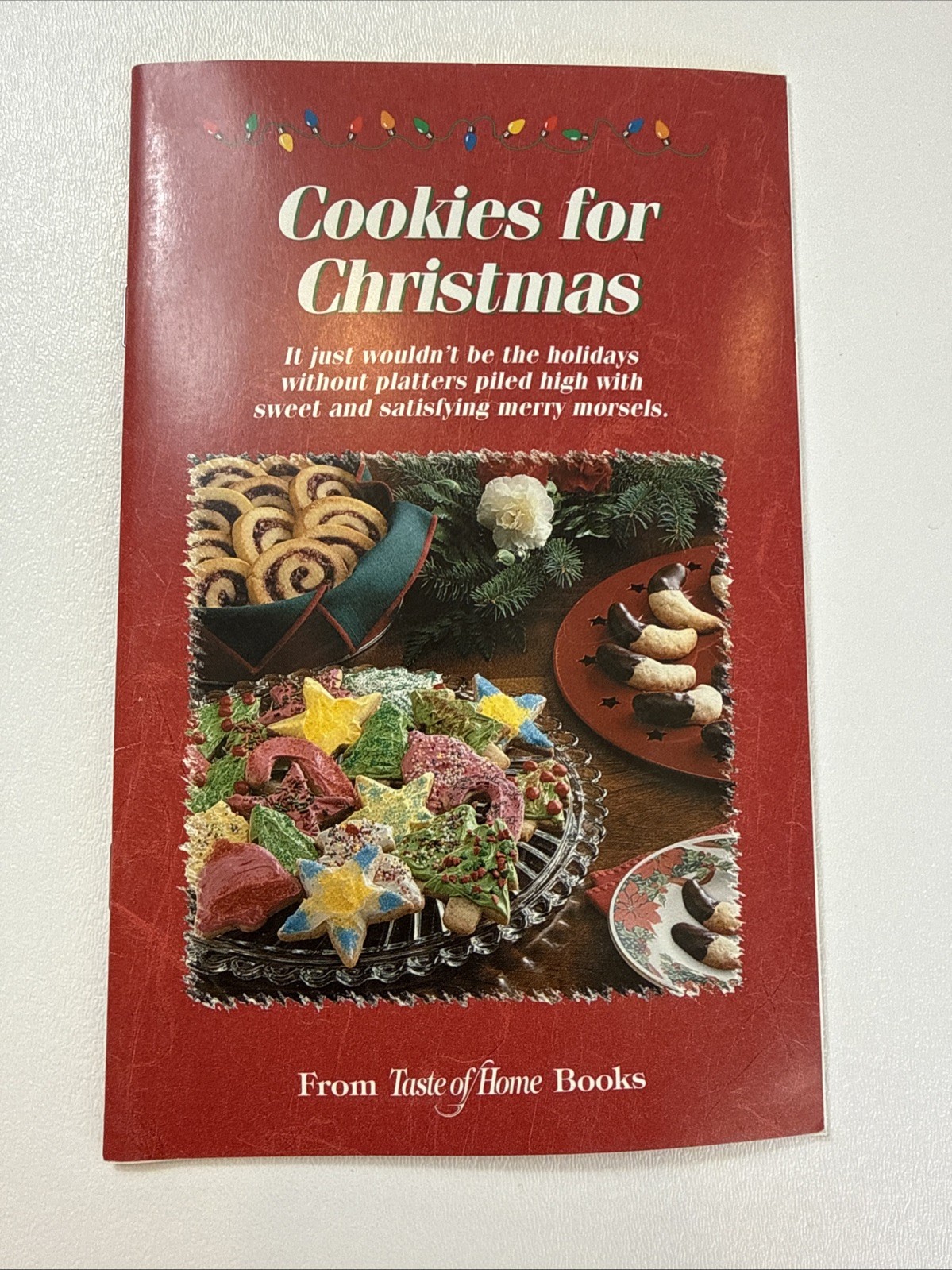 Cookies for Christmas Taste of Homes Booklet 35 pages, 57 Recipes