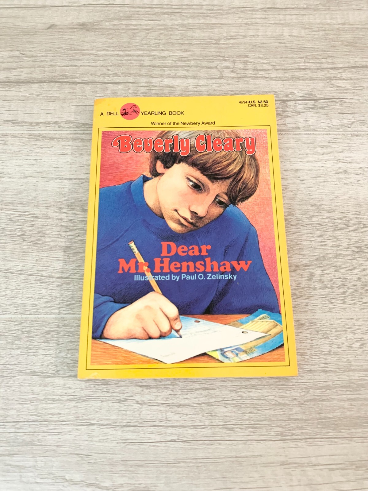 Dear Mr. Henshaw Book Beverly Cleary Dell