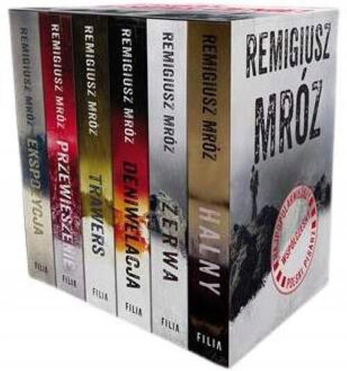 Remigiusz Mroz – Zestaw: Seria z komisarzem Forstem. Tom 1-6 (polish books)