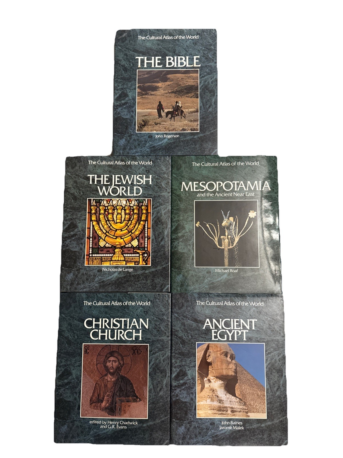 Cultural Atlas of the World Hardcover Book Lot Egypt China Mesopotamia