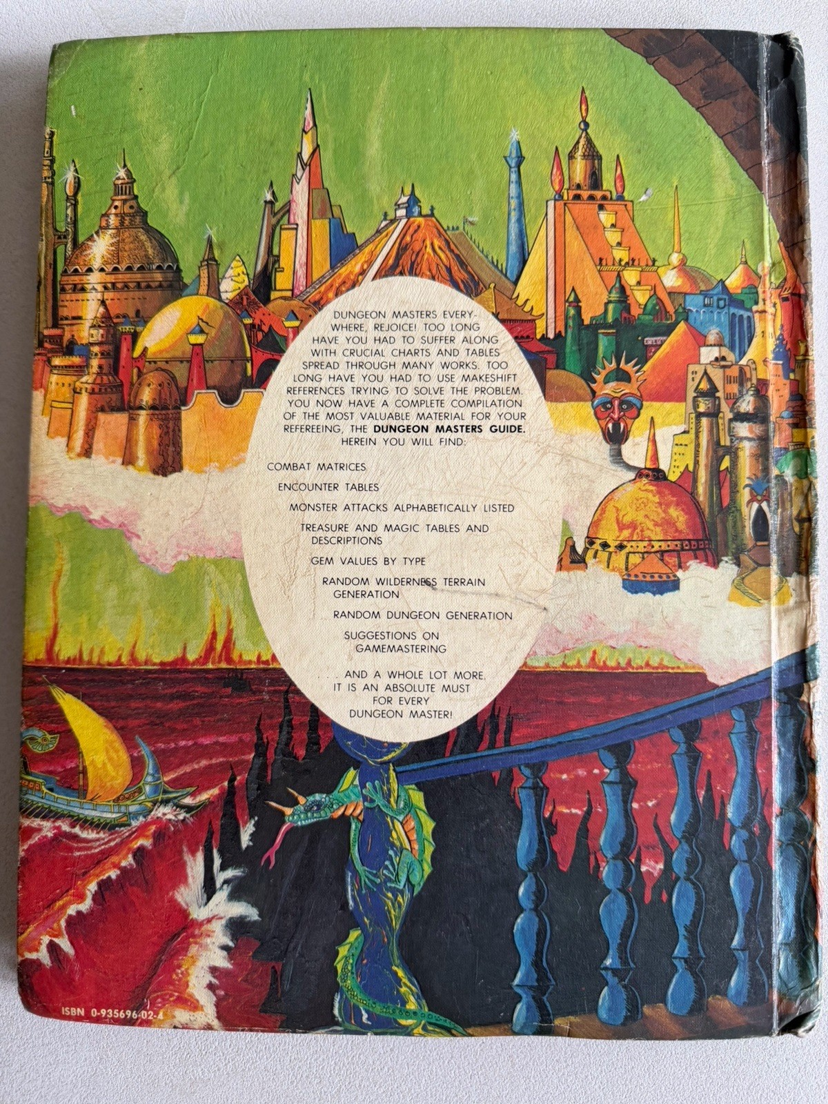 Dungeons & Dragons Advanced D&D Dungeon Master’s Guide Revised Edition 1979