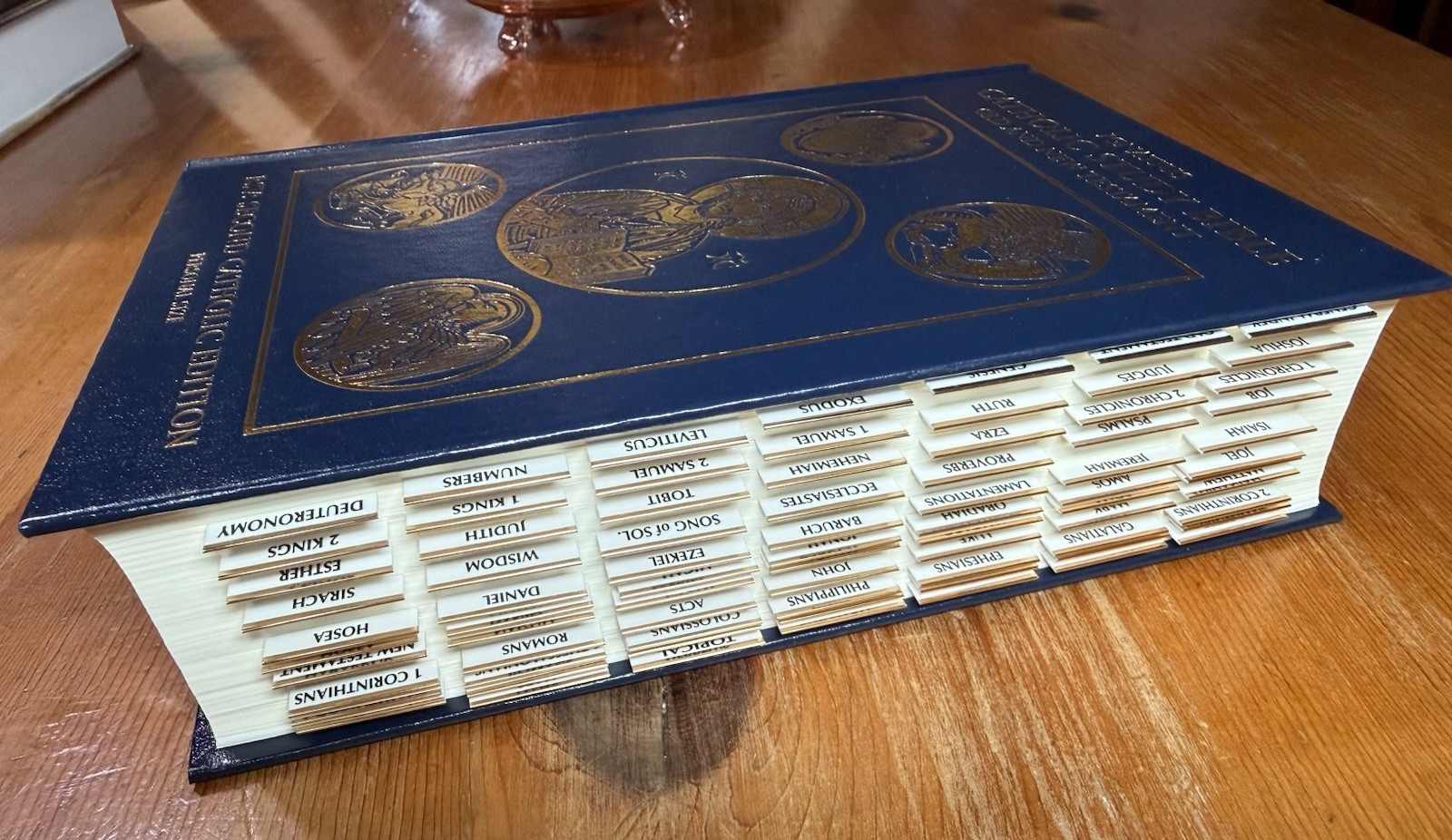 PERSONAL EDITION Ignatius Catholic Study Bible Hard Cover With Tabs