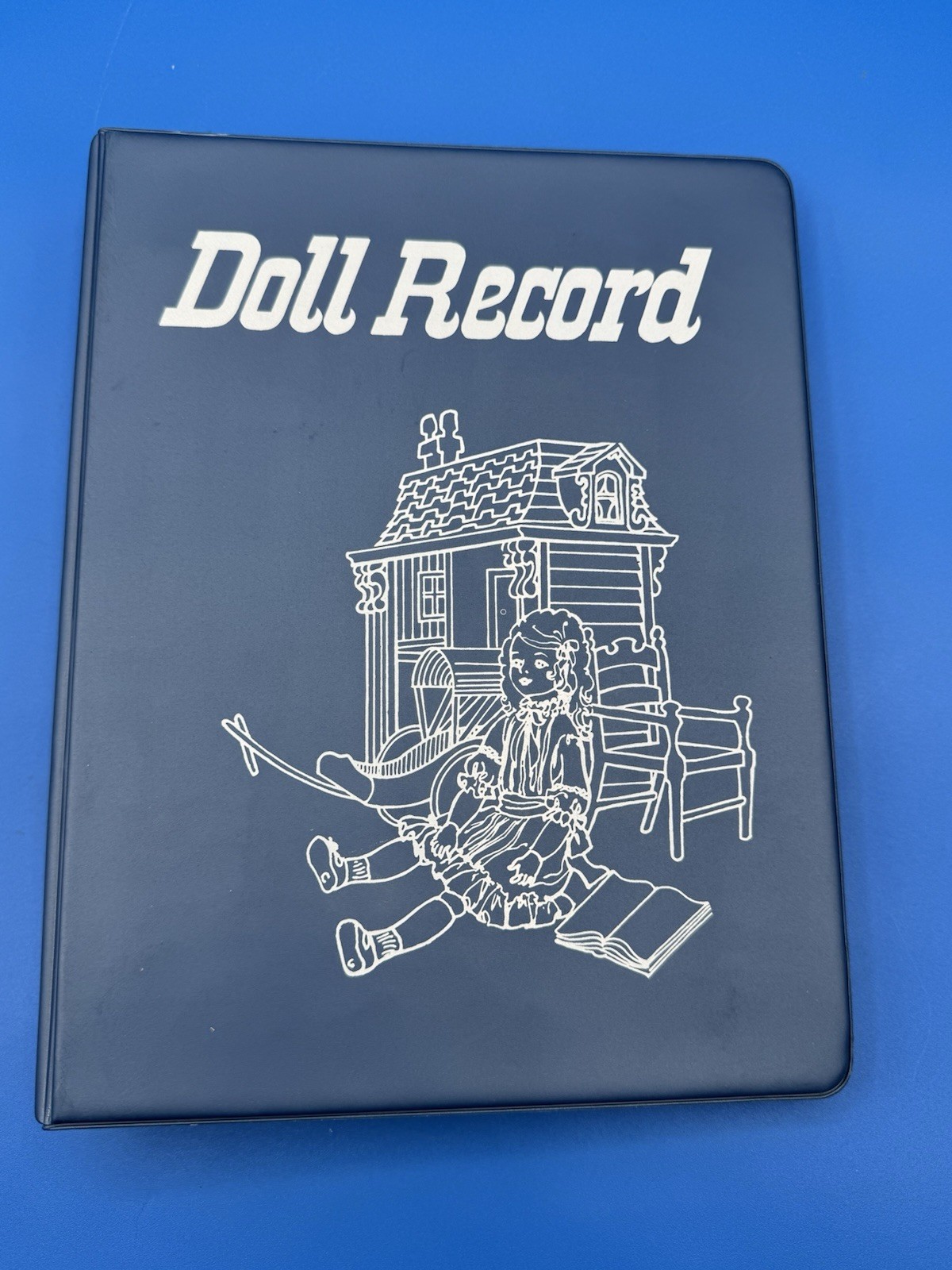 1983 Rosamond Studios DOLL RECORD BOOK Hardcover Doll List w/ Details 68 pages