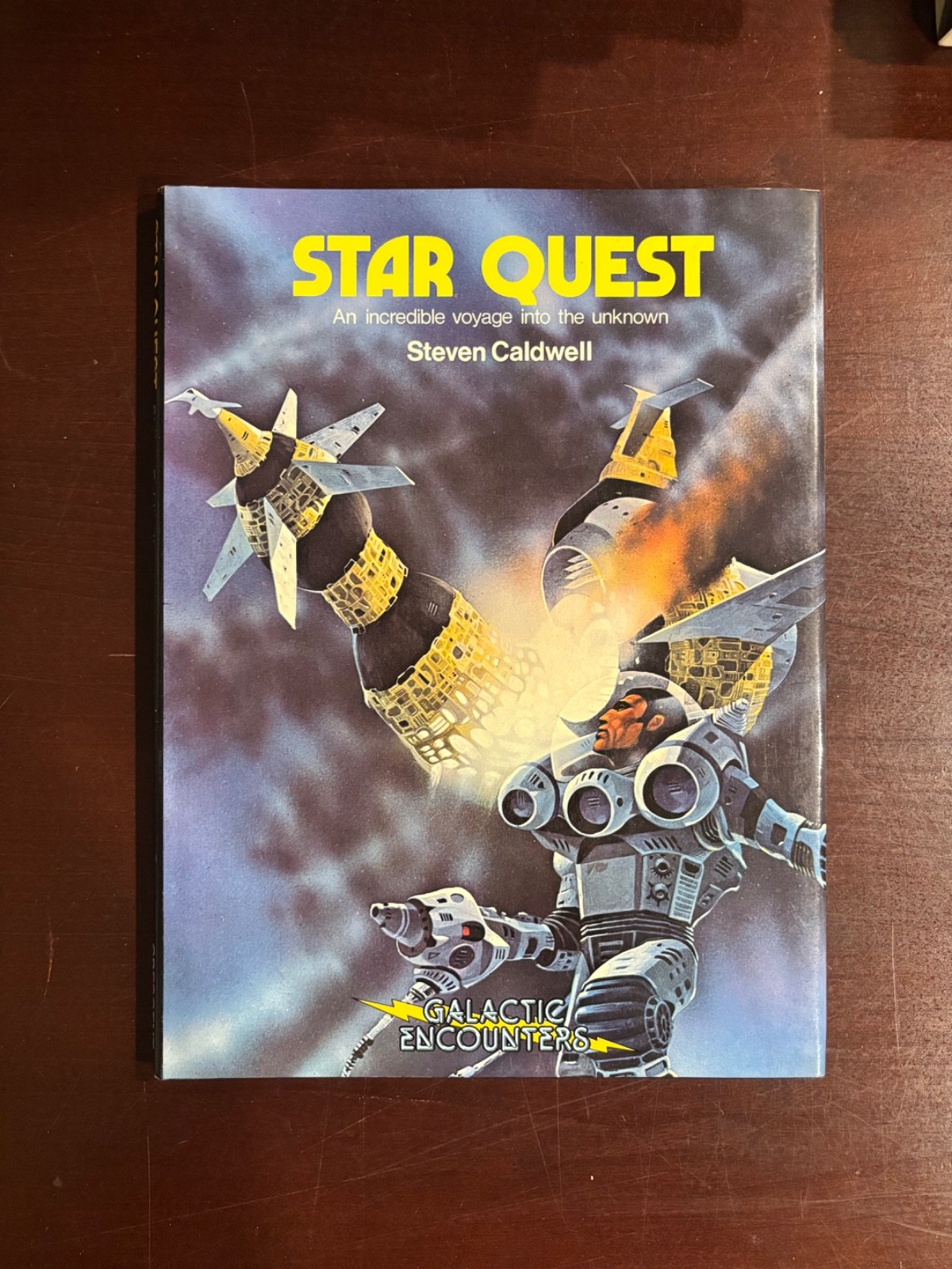 STAR QUEST by Steven Caldwell GALACTIC ENCOUNTERS VTG HCDJ