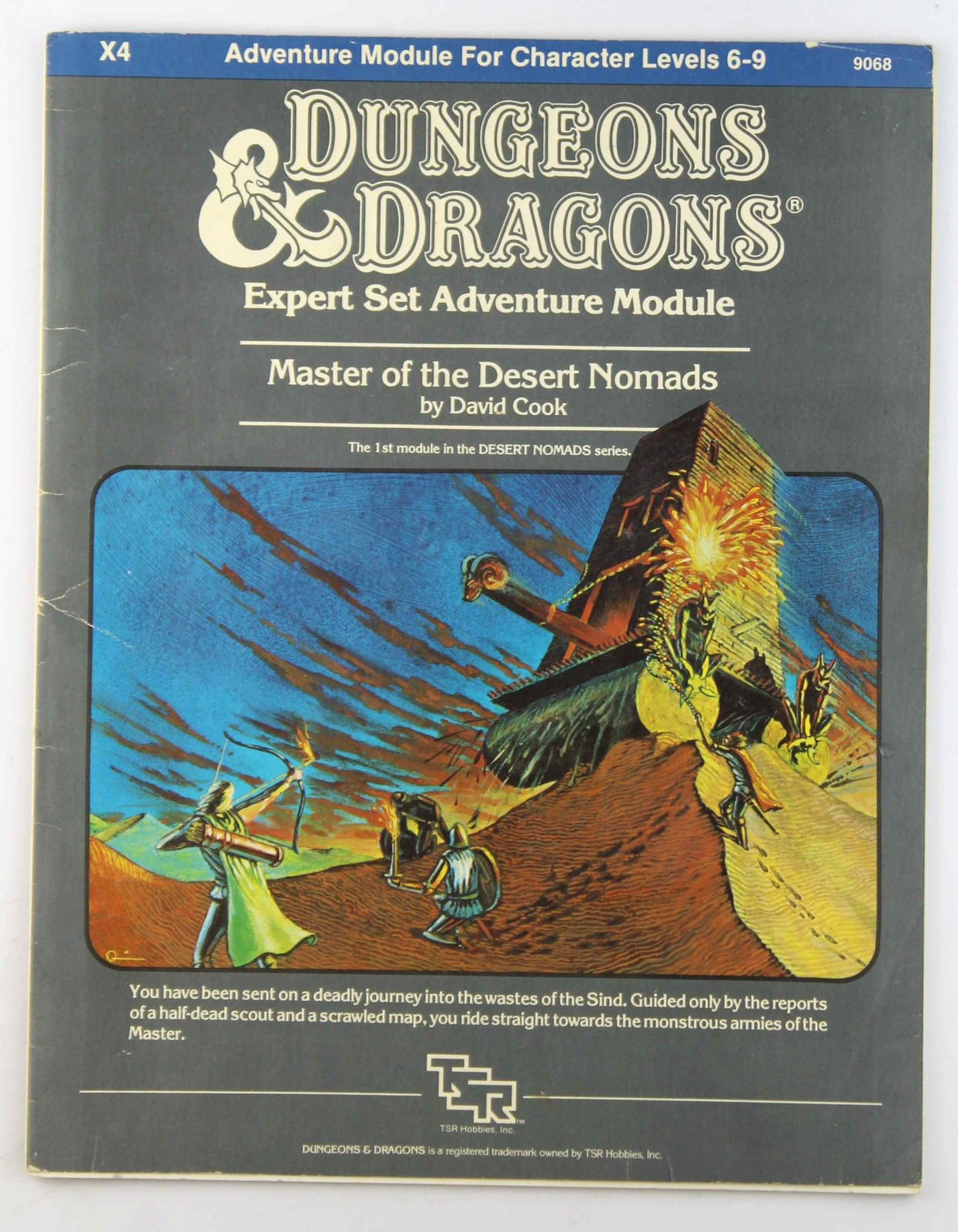 Master of the Desert Nomads (Dungeons & Dragons Expert Module X4) David Cook Wi