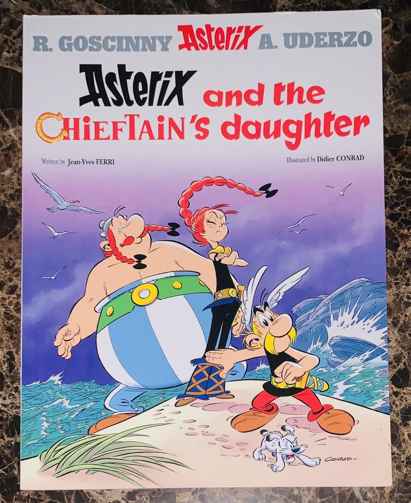Asterix And The Chieftain’s Daughter: Album 38 Excellent Colorized Comic Book