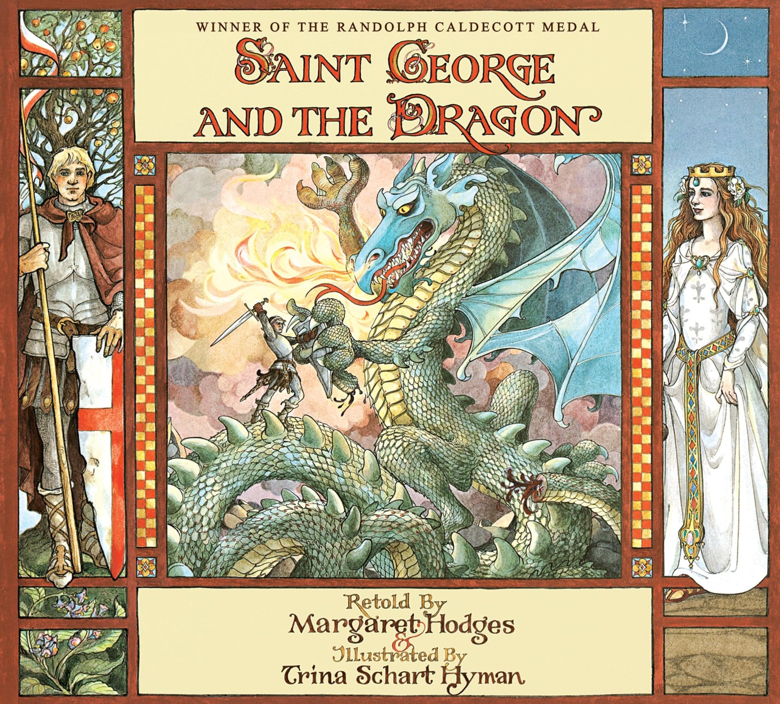 Saint George and the Dragon (Caldecott Medal Winner) – paperback Margaret Ho…