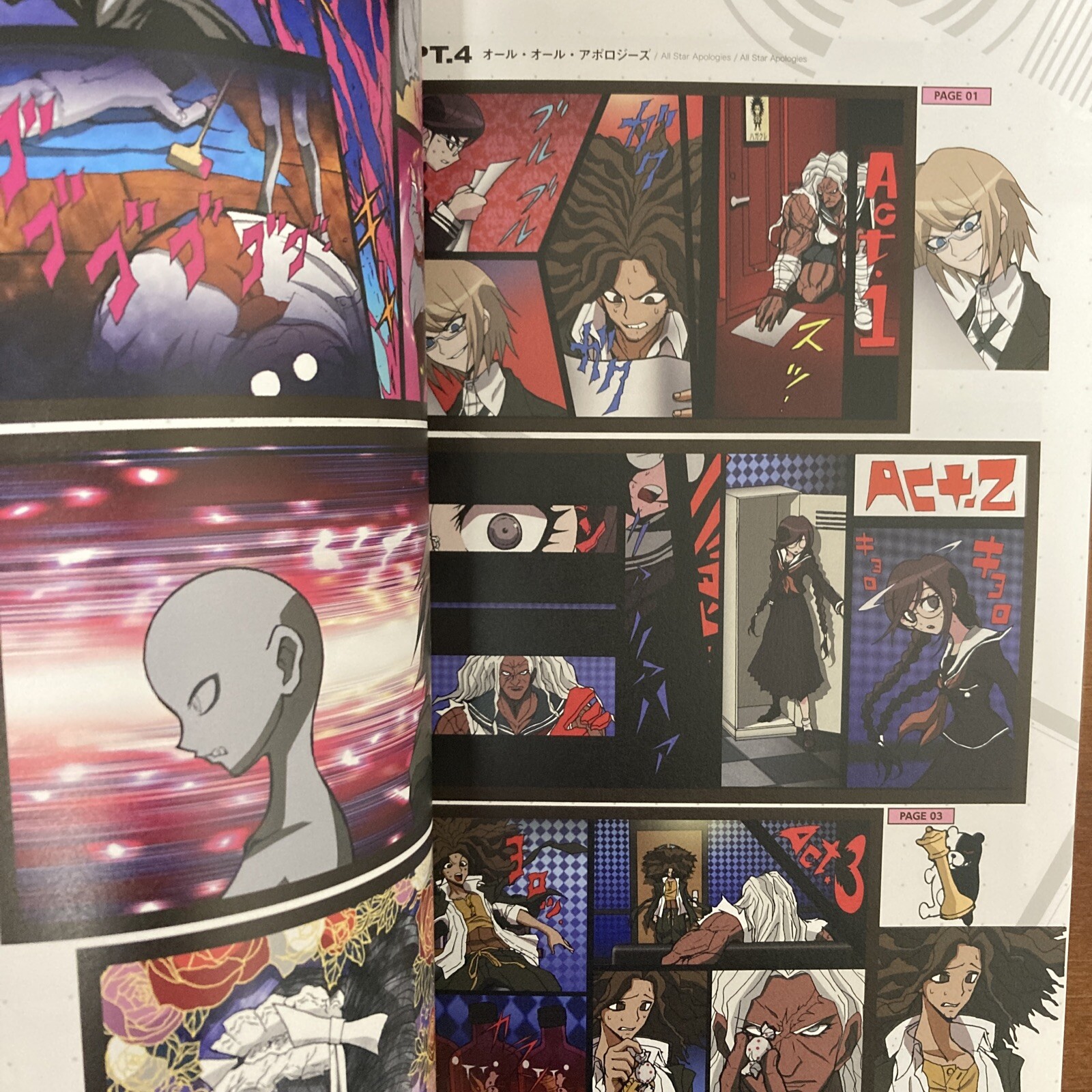 Danganronpa Series 10th Anniversary Collection Danganronpa Decade Art Book