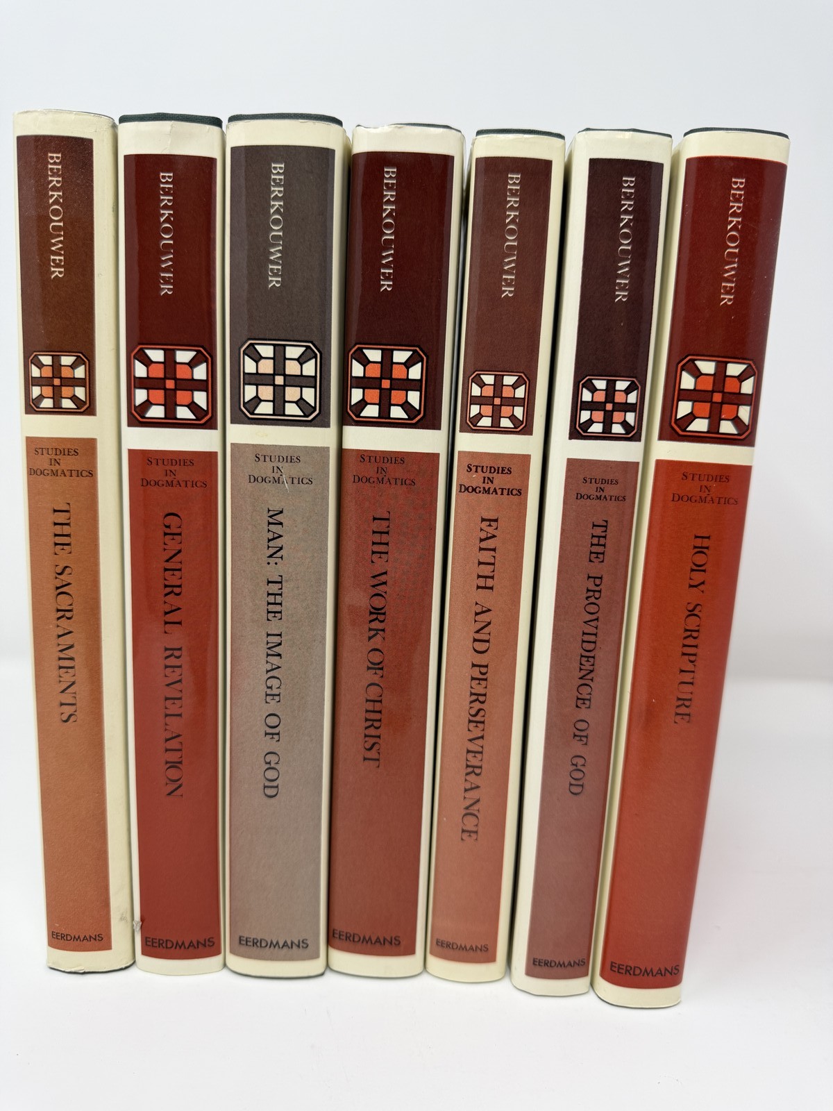 G. C. Berkouwer Studies in Dogmatics 7 Volume Set Theology Christian Reformed