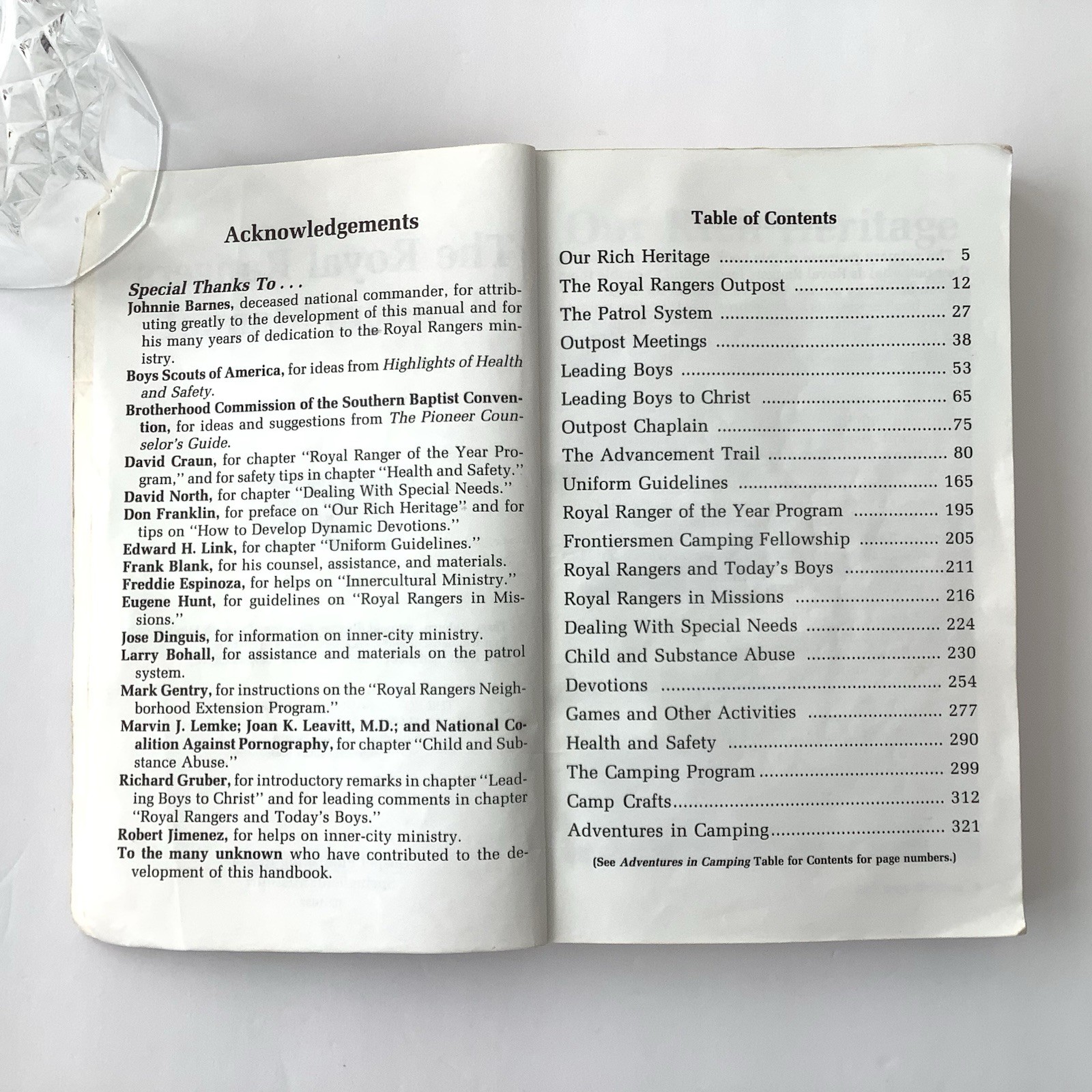 Royal Rangers Leaders Manual 1993 Commander Guide Book Gospel Publishing House