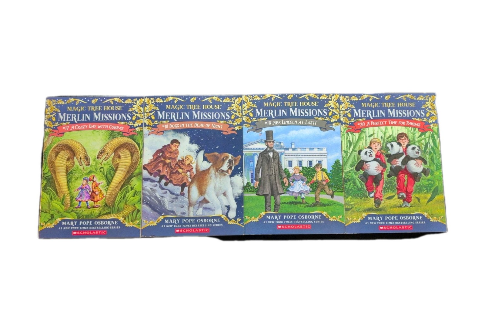 Magic Tree House Merlin Missions Books 1-25 Boxed Set by Mary Pope Osborne