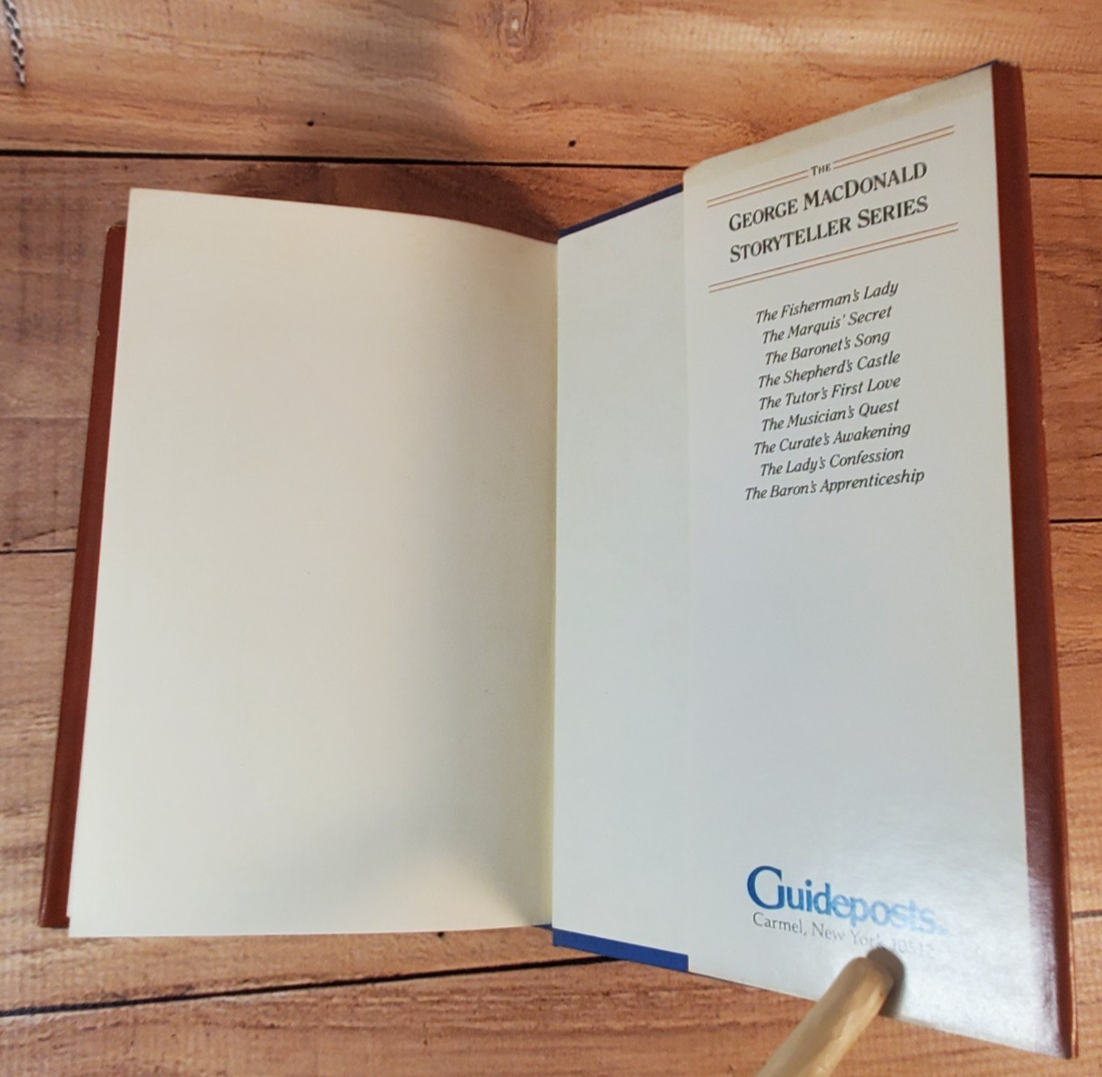 George MacDonald THE FISHERMAN’S LADY Rare Hardcover VTG 1982 Guideposts Ed.