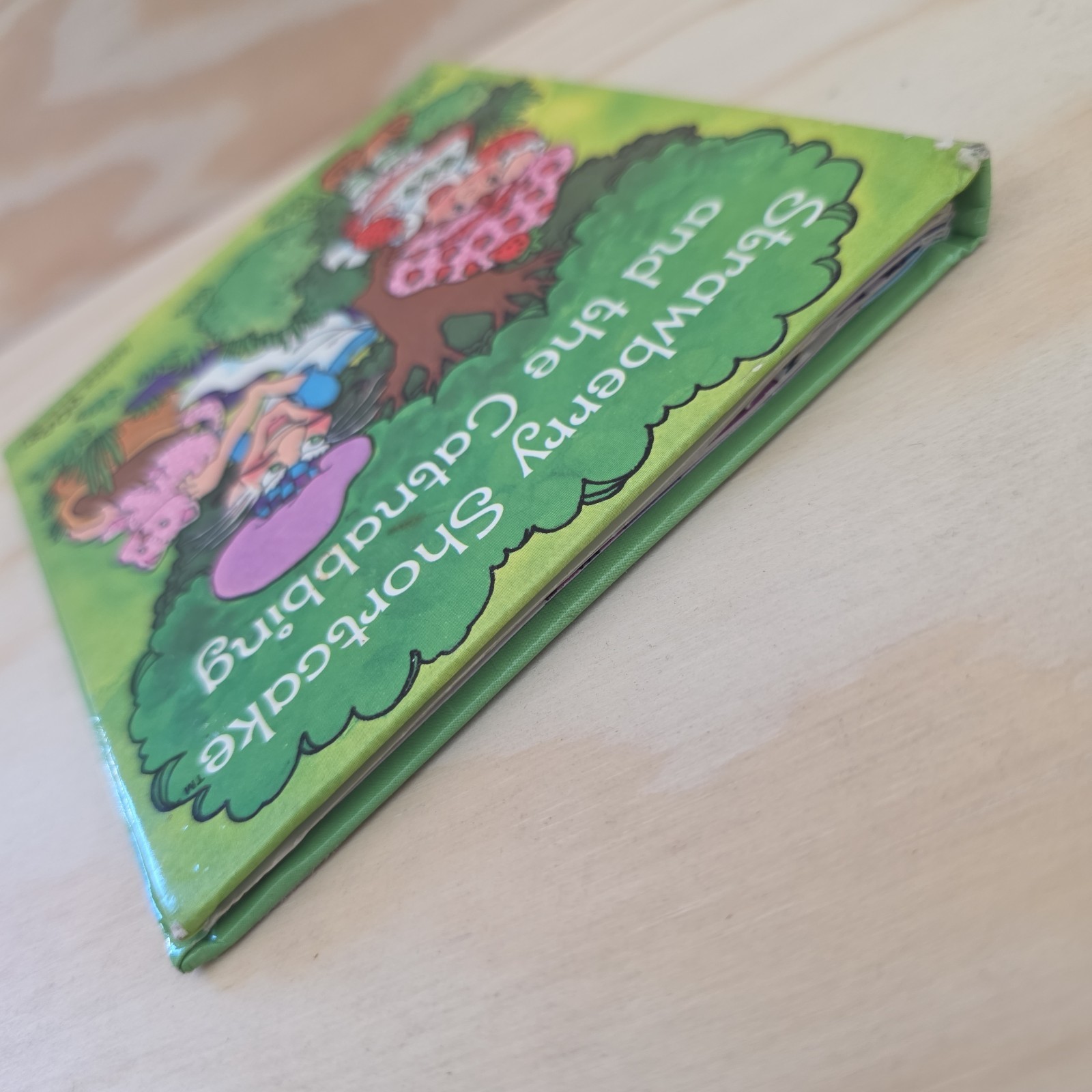 Vintage Strawberry Shortcake & The Catnabbing Pop-Up Book 1982 hardcover