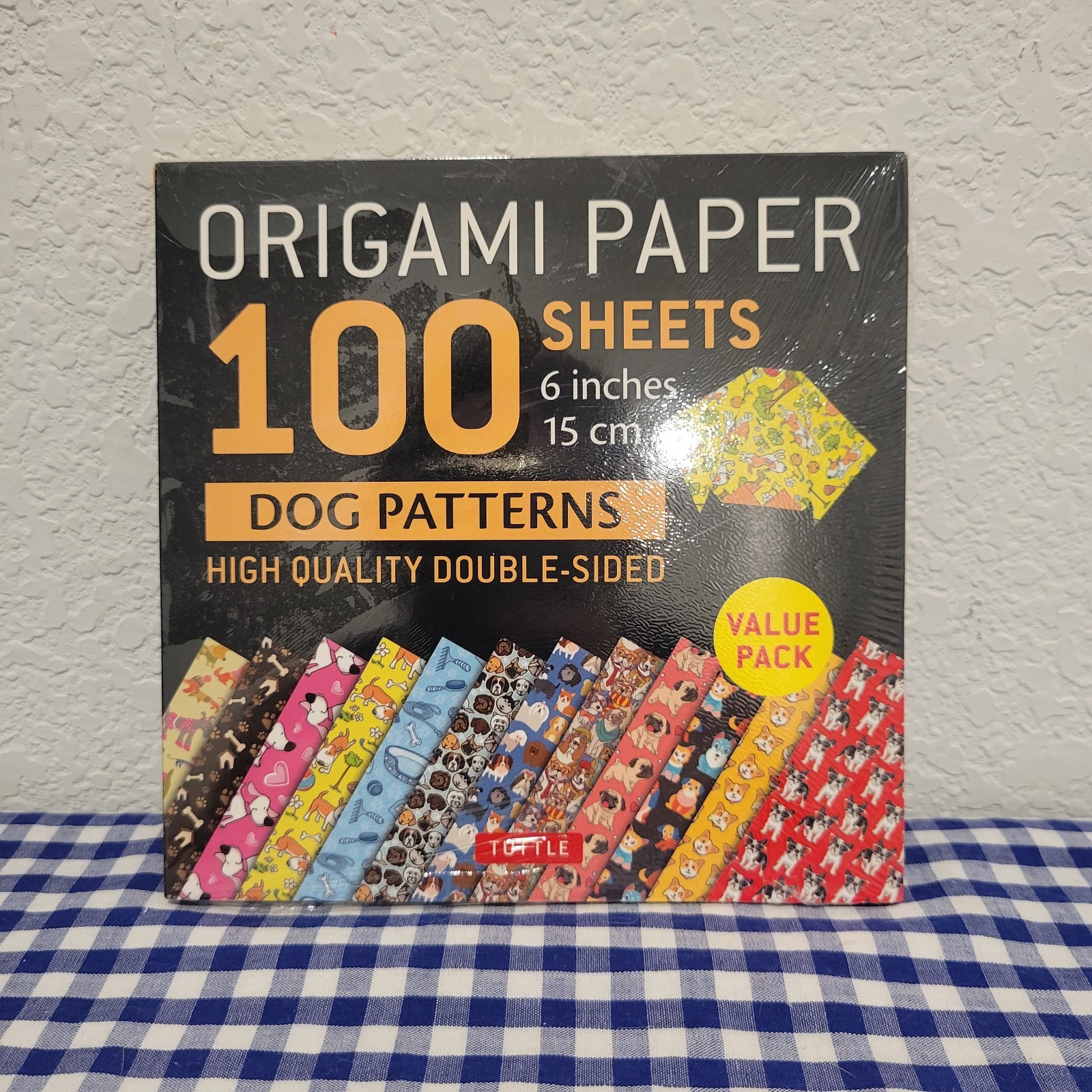 Origami Paper 100 sheets Dog Patterns 6″ (15 cm) – NEW/SEALED