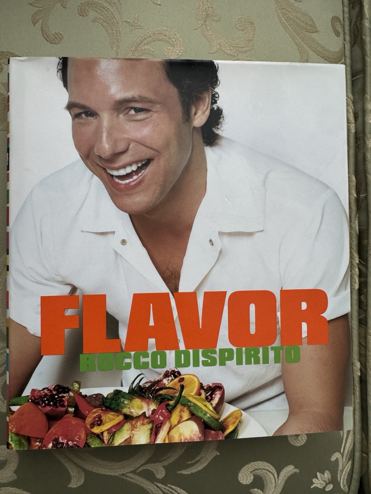 2 Rocco DiSpirito Cookbook SIGNED Flavor Negative Calorie Diet