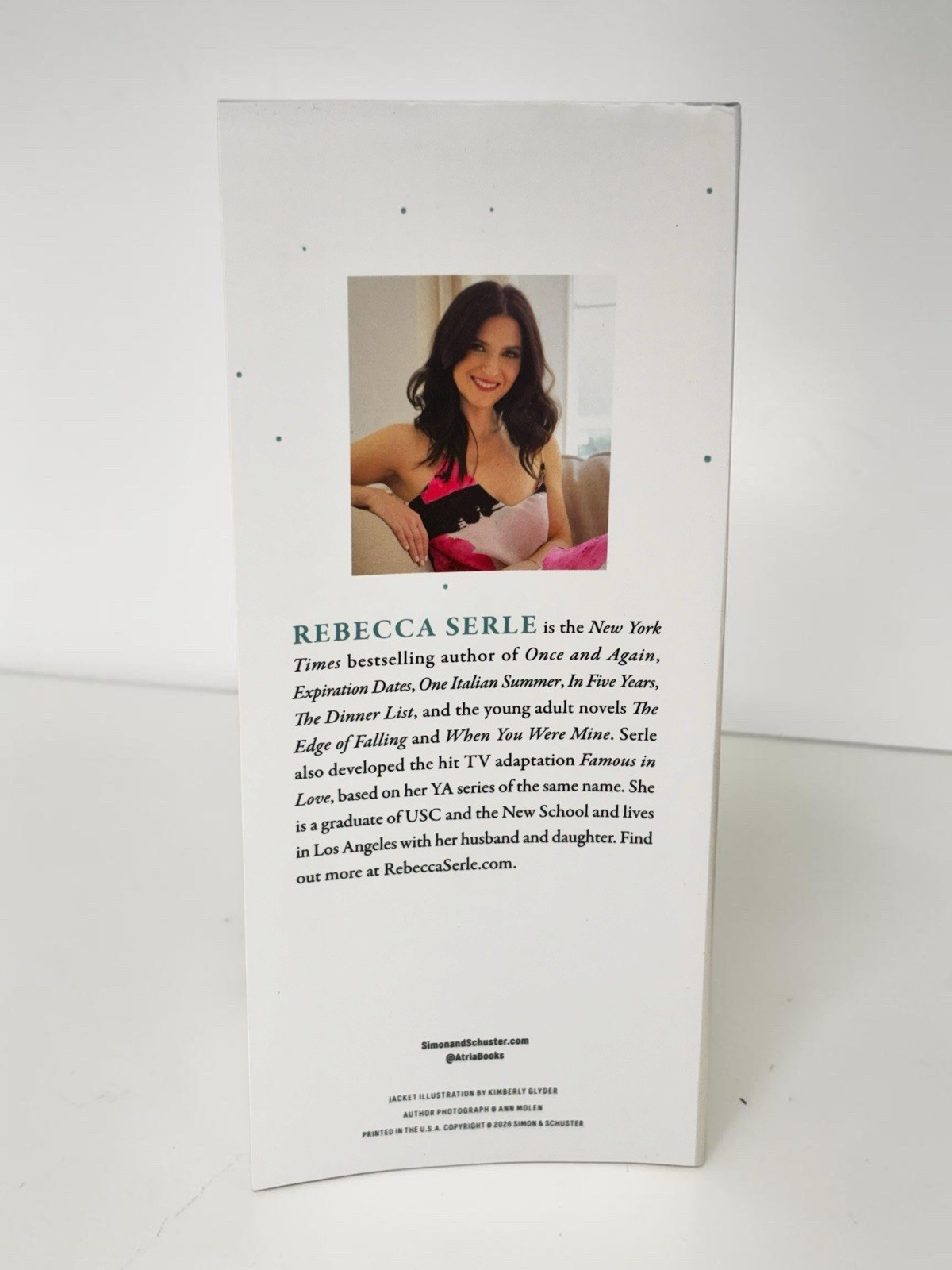 Once and Again by Rebecca Serle Hardcover Book