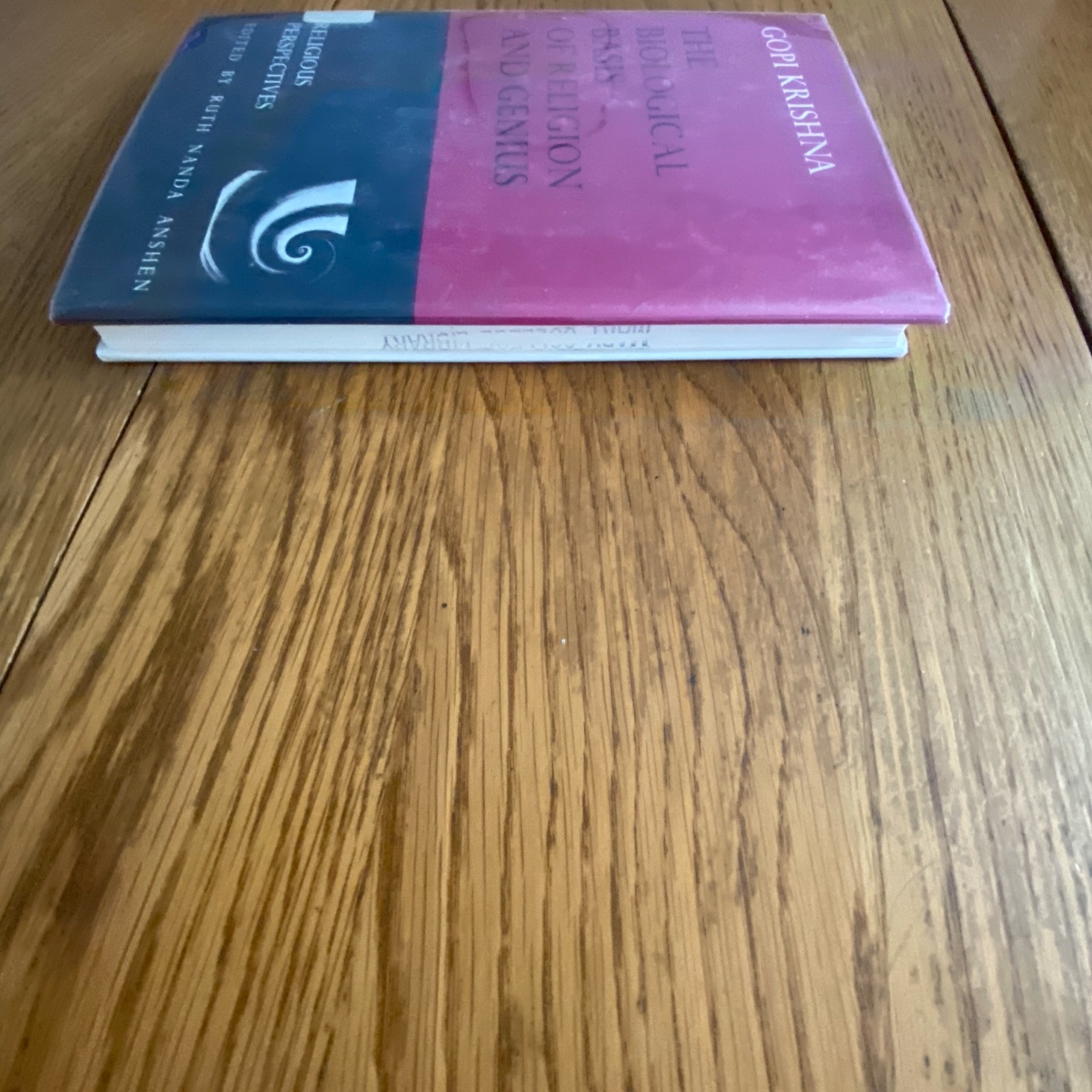The Biological Basis Of Religion & Genius by Gopi Krishna HC 1972 First Edition