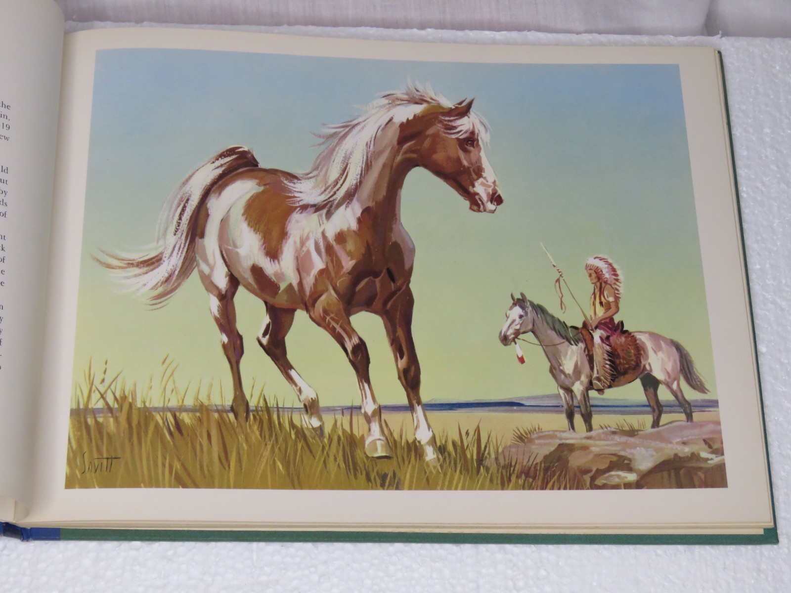Horse Lithographs Prints Around the World with Horses Book Sam Savitt 1962 HC