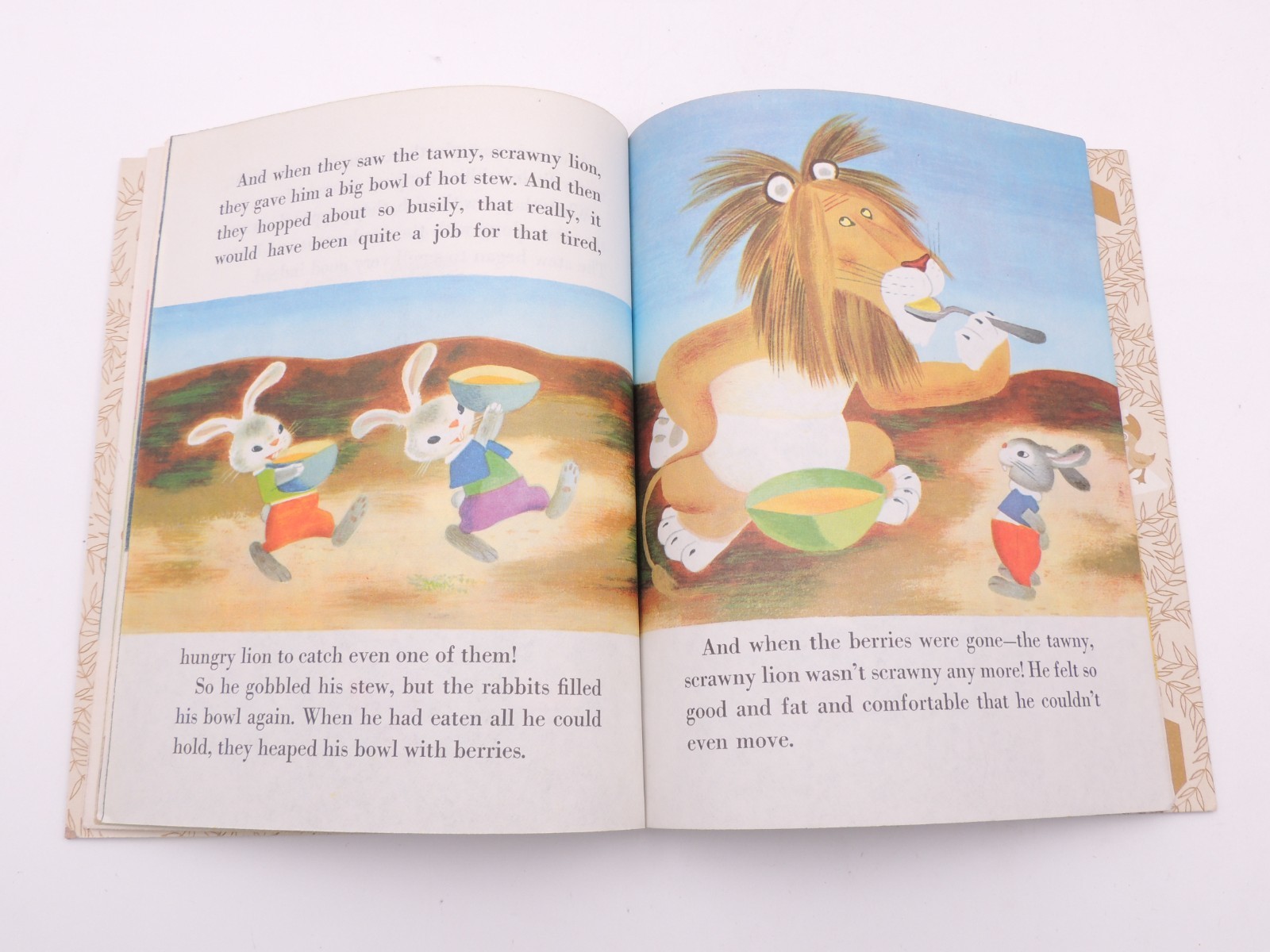 Vintage 1978 Tawny Scrawny Lion #138 (Little Golden Book) 11th Print .59 Edition