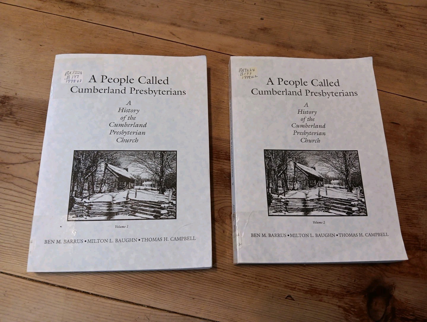 A People Called Cumberland Presbyterians 2 Volumes 1998 PB Books Vol 1 & 2
