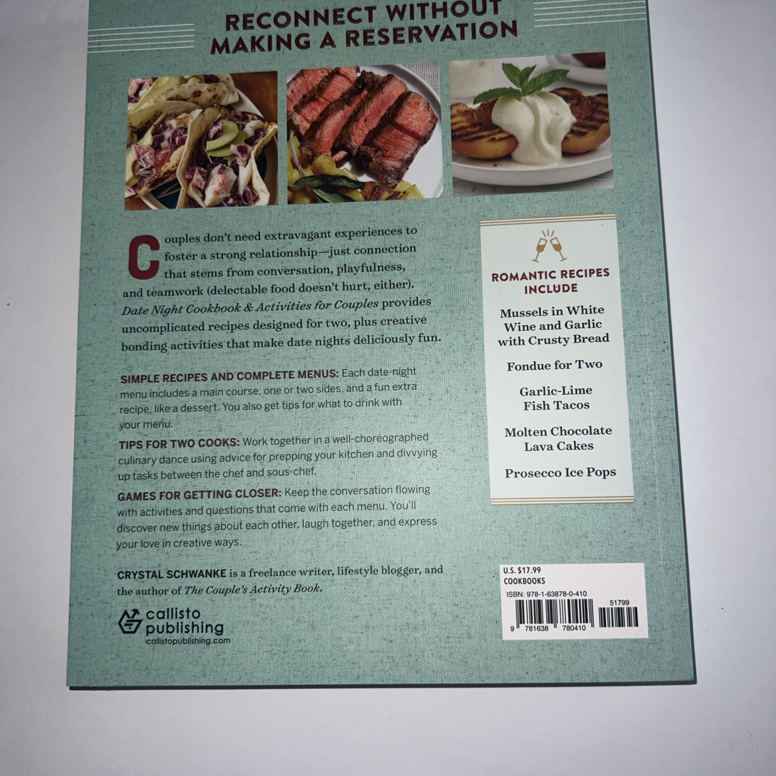 Date Night Cookbook and Activities for Couples: Recipes and Games for a Romantic