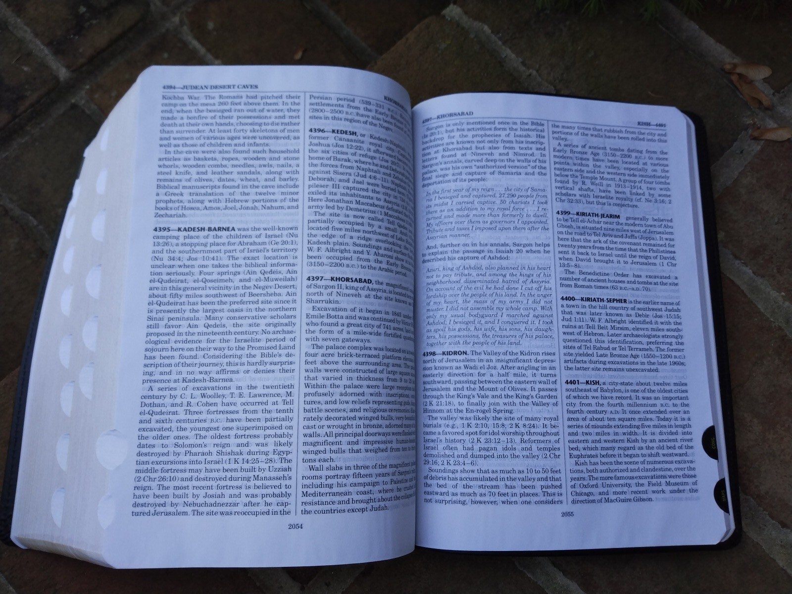 NASB 1977 Thompson Chain Reference Study Bible Thumb Indexed – Bonded Leather