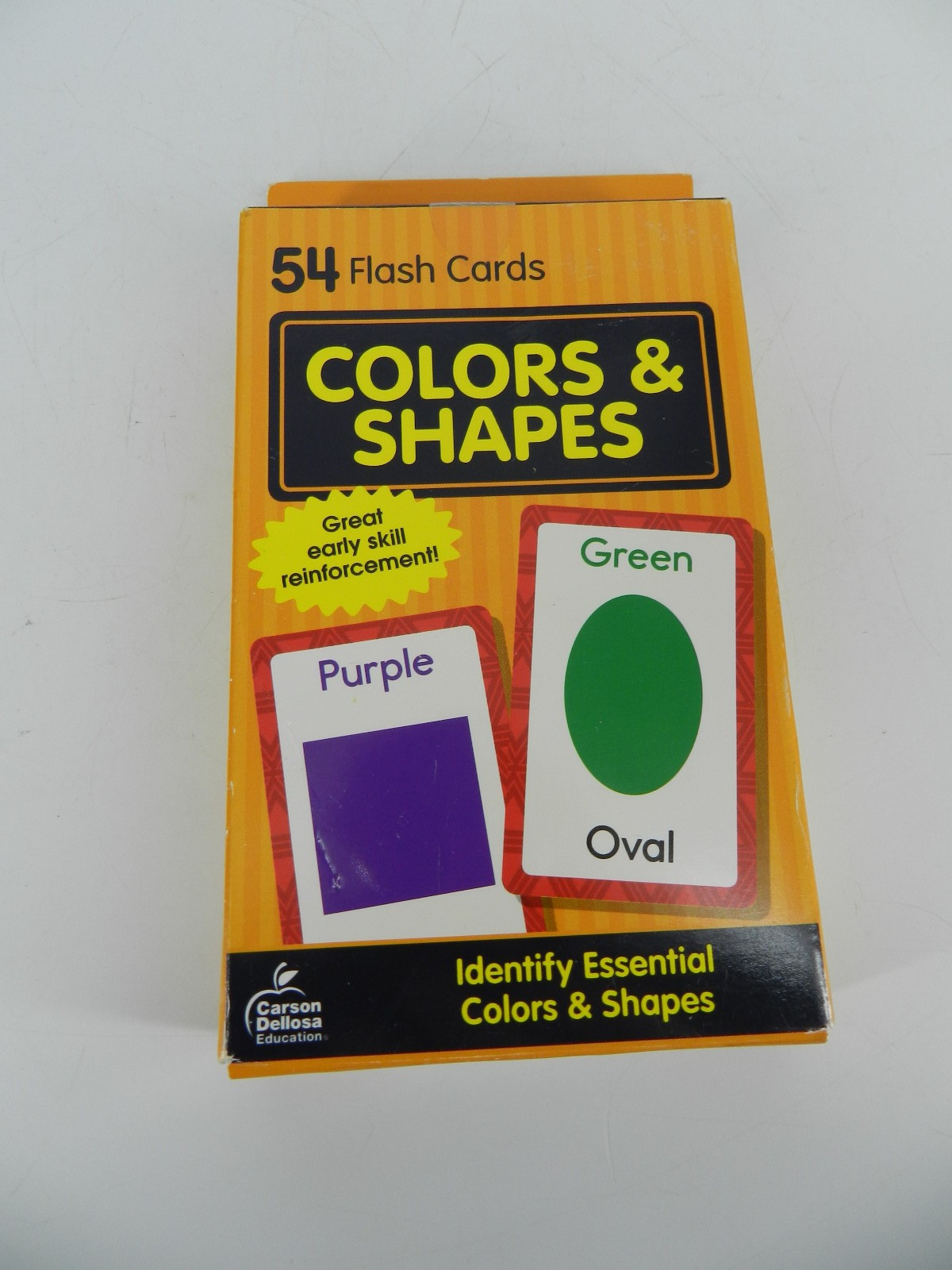Colors and Shapes by Brighter Child (2006, Cards,Flash Cards) Sealed/New