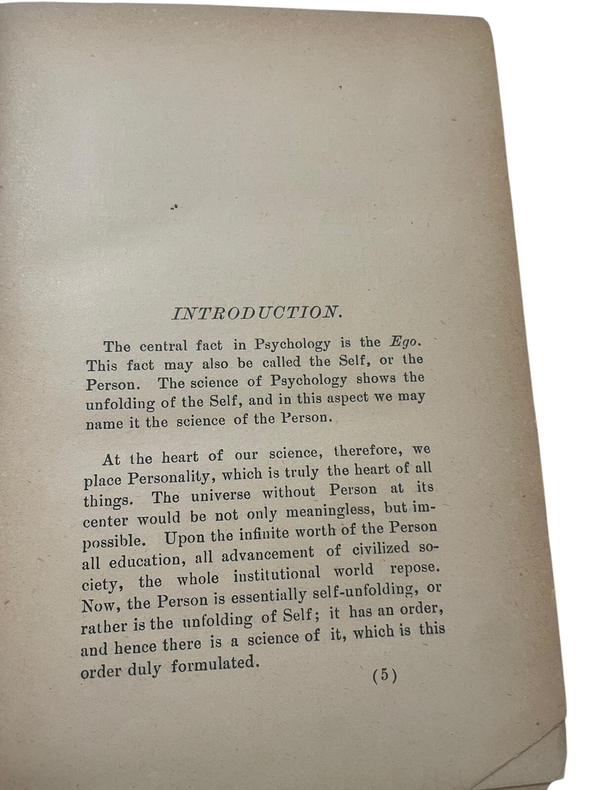 Psychology And The Psychosis Intellect 1896 Hardcover Denton J. Snider
