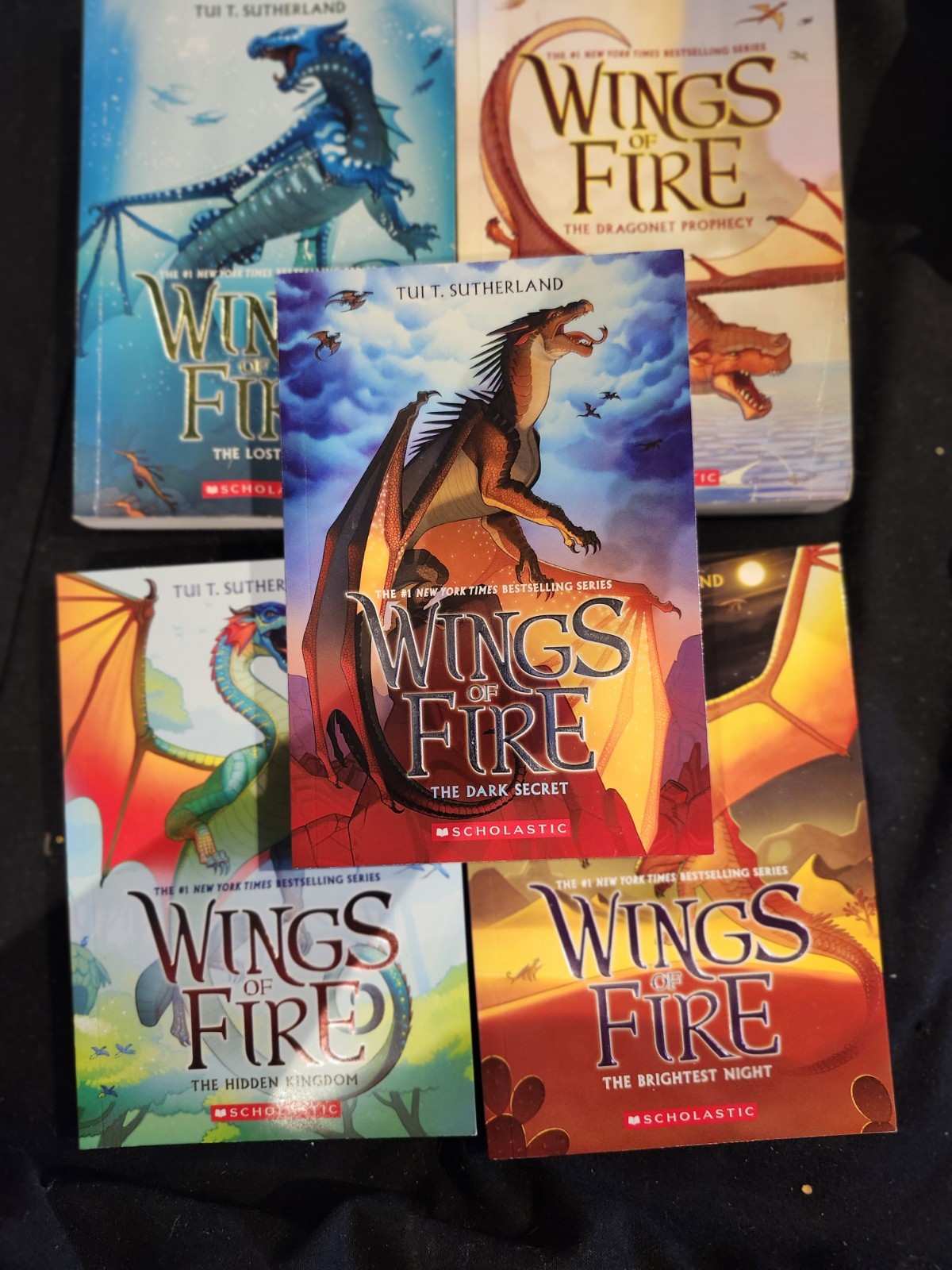 Wings Of FIRE BOOK LOT 1-5