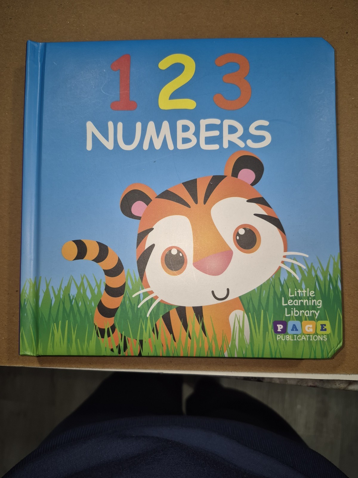 Page Publications 123 Numbers Little Learning Library Board Book ABCs/Numbers