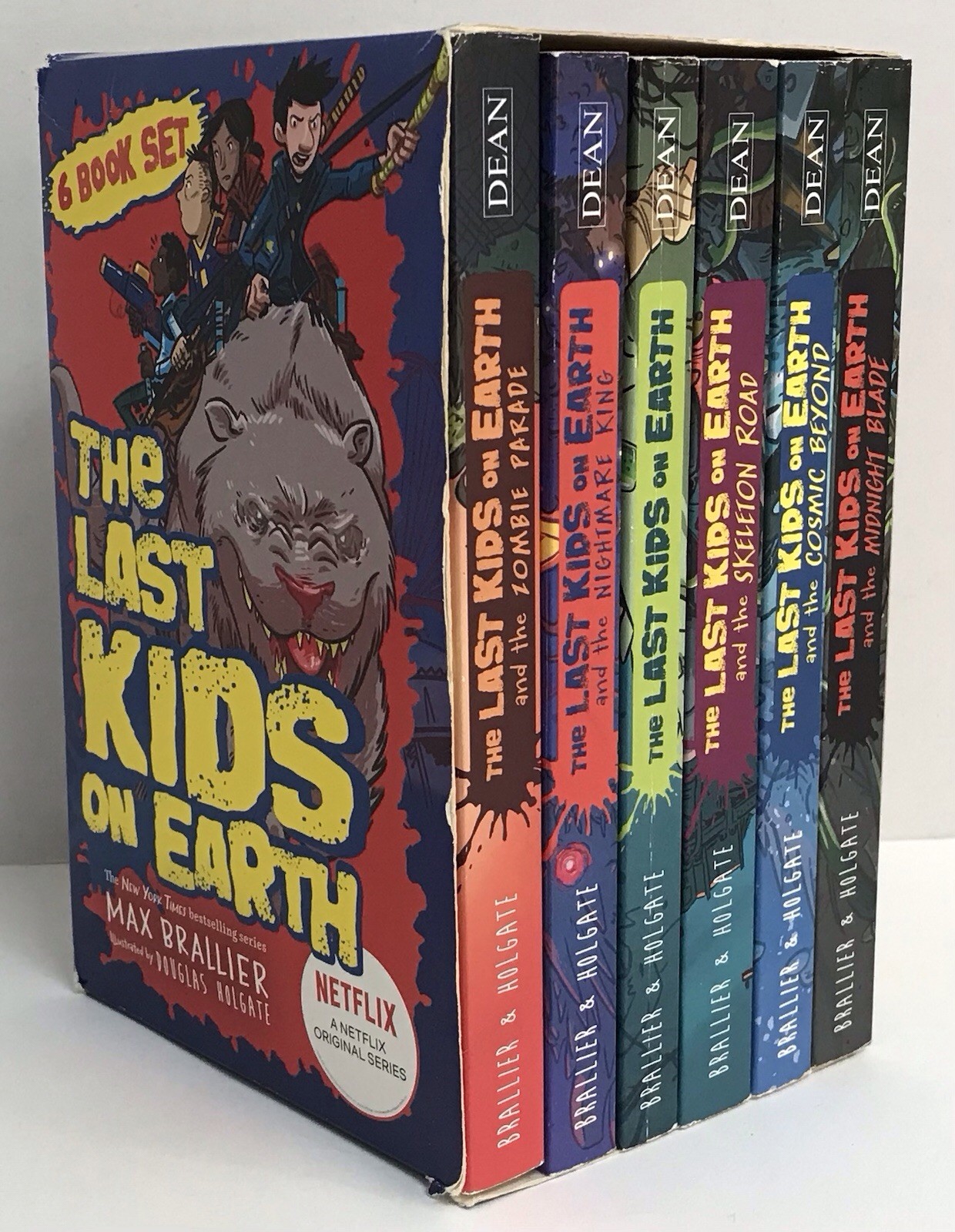 THE LAST KIDS ON EARTH Paperback Chapter Books Max Brallier Netflix Set Lot Of 6