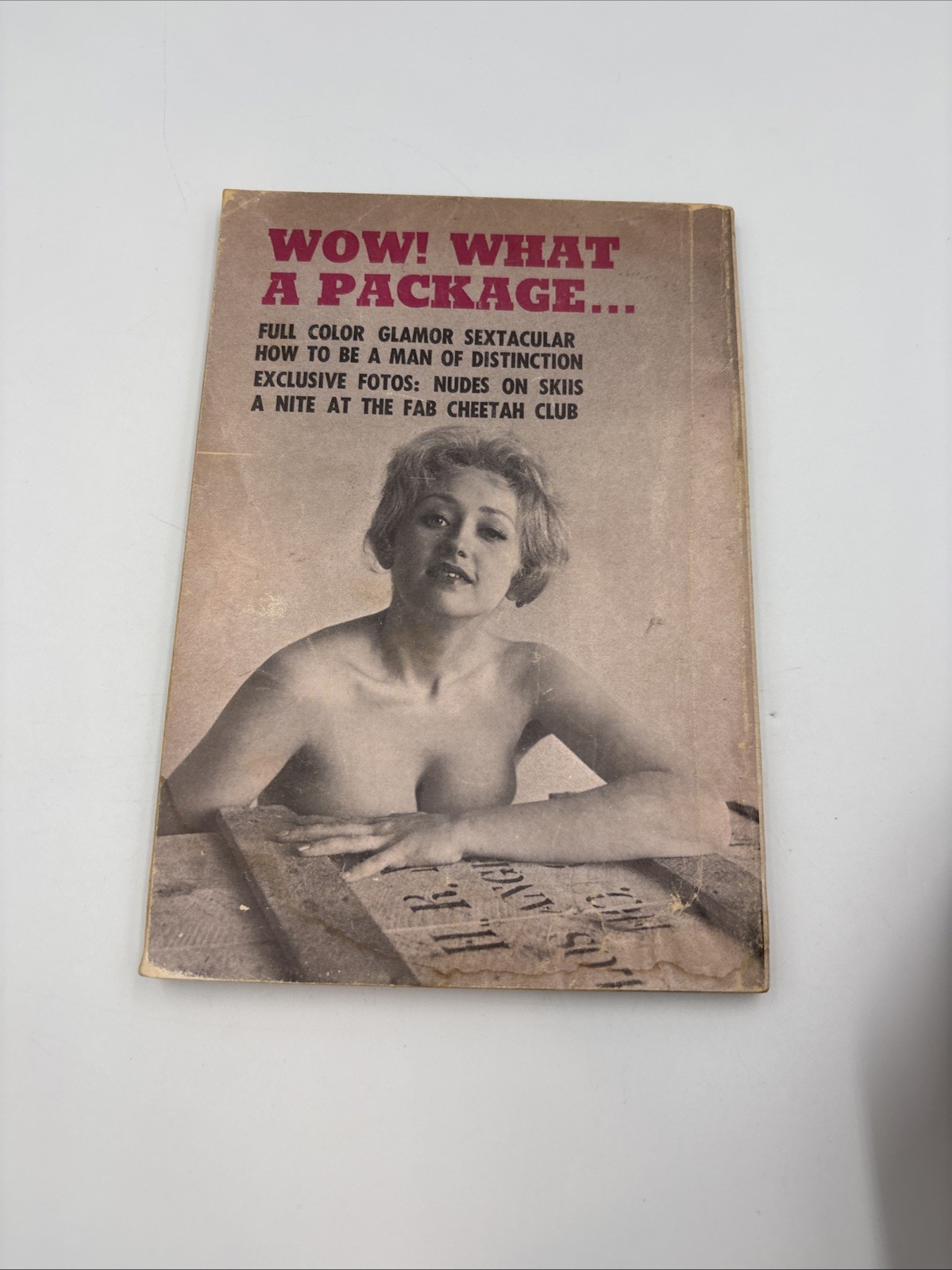 TAB “THE POCKET PICTURE MAGAZINE” June 1968 VINTAGE EROTIC BOOK