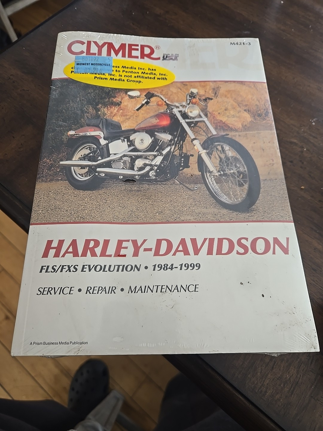 Harley-Davidson FLS/FXS Evolution, 1984 – 1999 SEALED m421-3 Never Opened