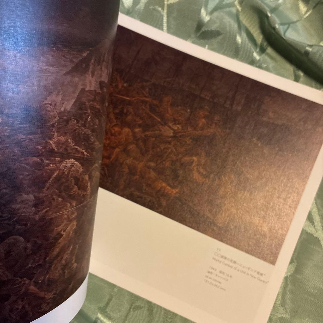 Fujita Tsuguharu War Paintings Art Record 30x21cm Exhibited Works