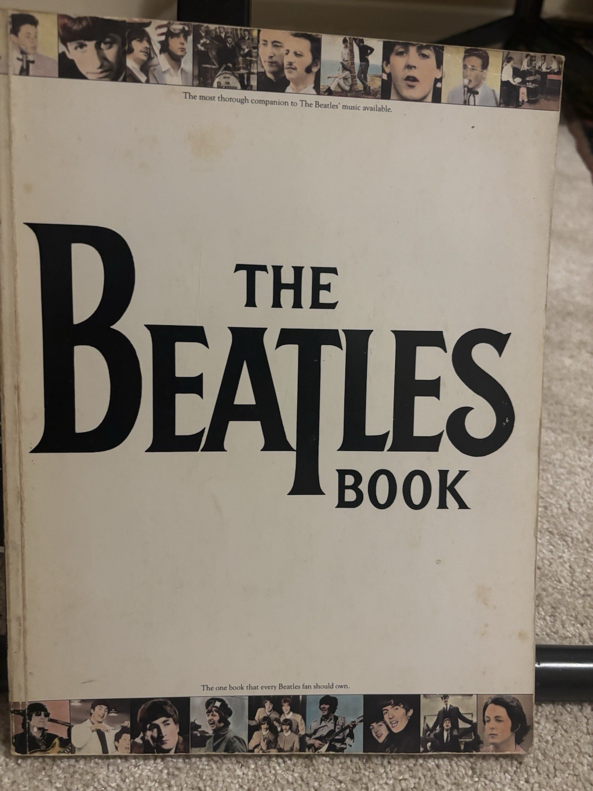 The Beatles Book Omnibus Press Soft Cover Fine Good