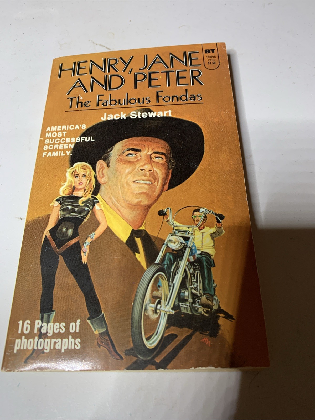 Henry, Jane and Peter – The Fabulous Fondas by Jack Stewart 1976 vintage pbk #4