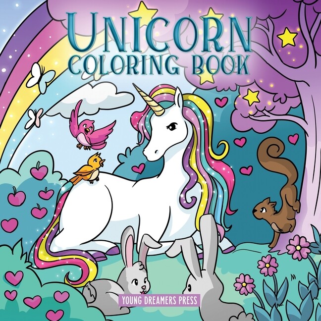 Unicorn Coloring Book: For Kids Ages 4-8