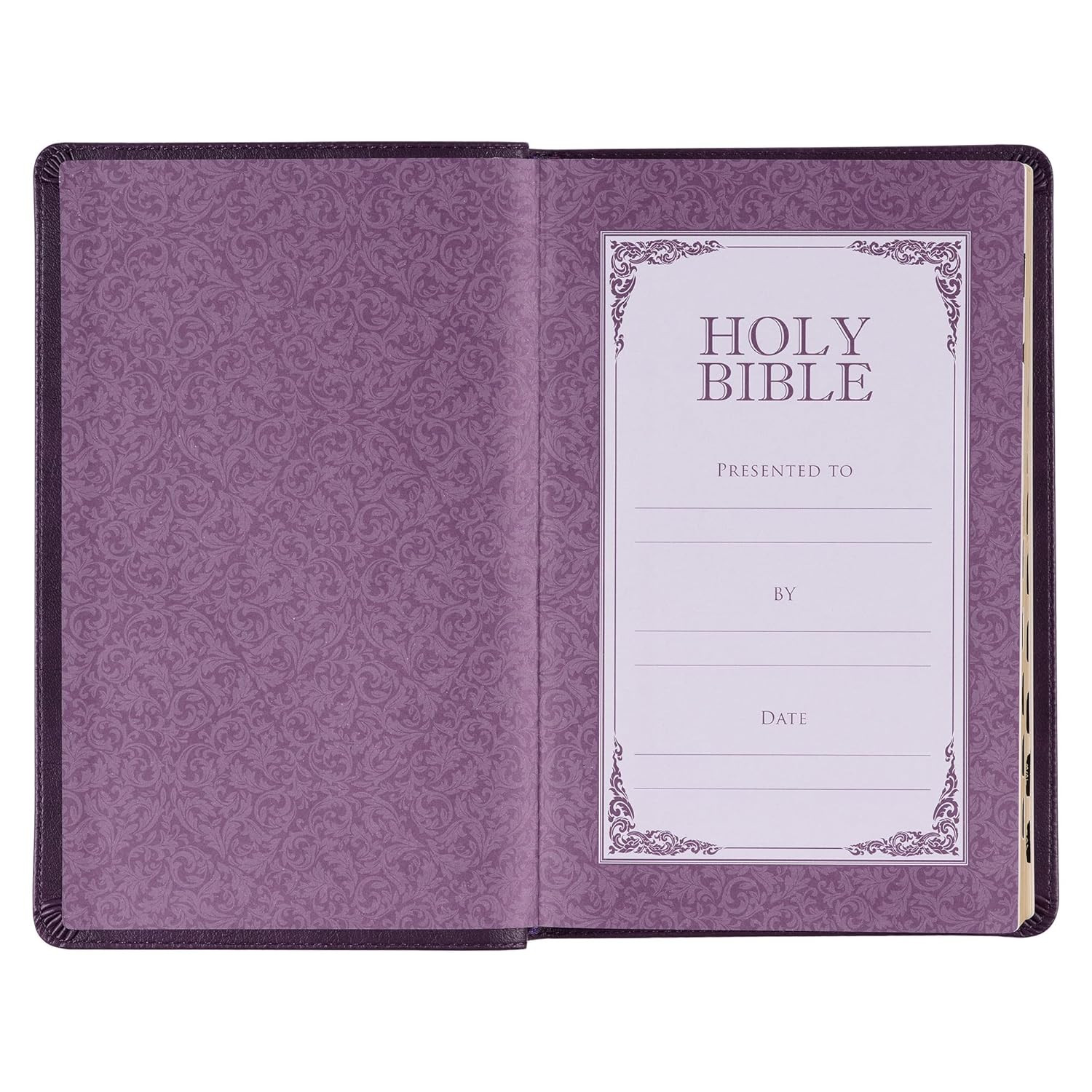 KJV Holy Bible, Standard Size Faux Leather Red Letter Edition Thumb Index & Ribb
