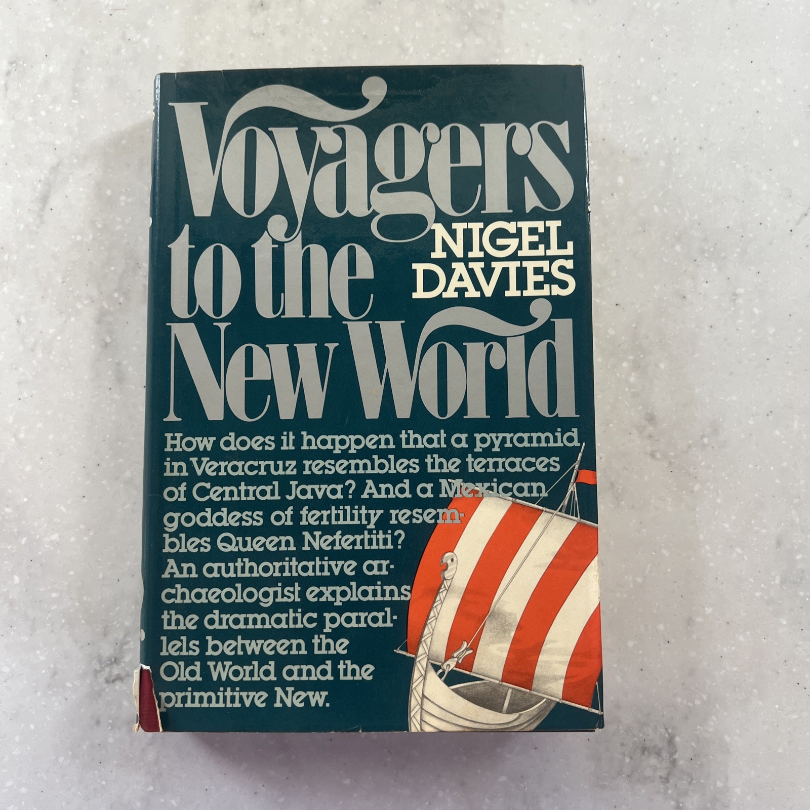 Voyagers to the New World by Nigel Davies / 1979 1st Edition Hardcover