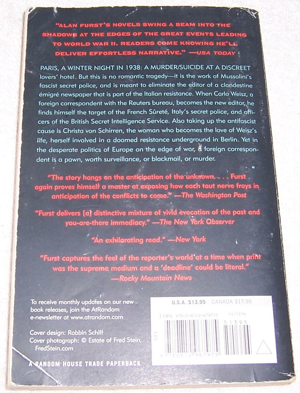 The Foreign Correspondent Alan Furst pb