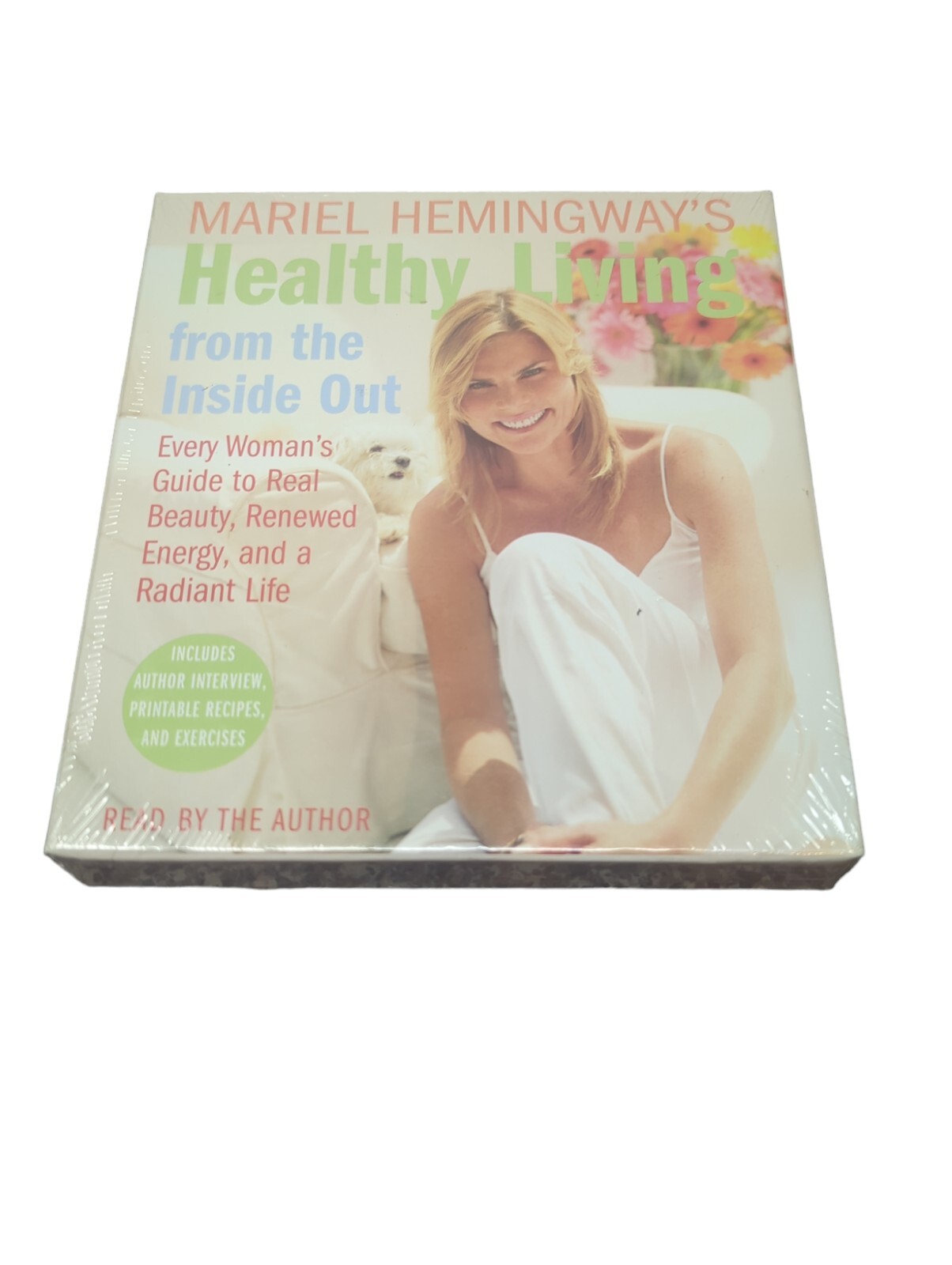 Mariel Hemingway’s-Healthy Living From The Inside Out 5 CD/6 Hour Audio Book New