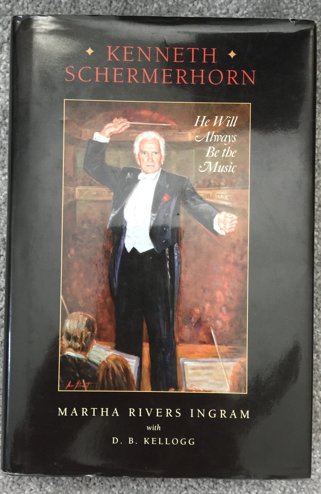 Kenneth Schermerhorn: He Will Always Be the Music by Martha Ingram – SIGNED!