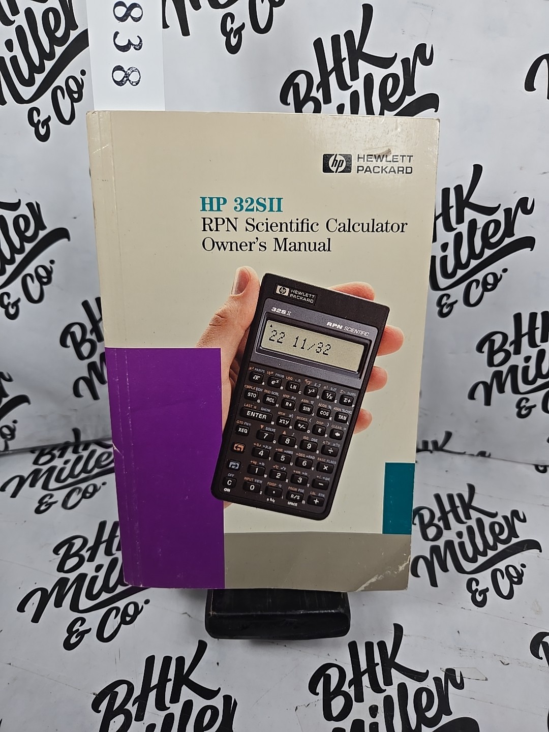 Hewlett Packard HP 32SII Scientific Calculator Owner’s Manual