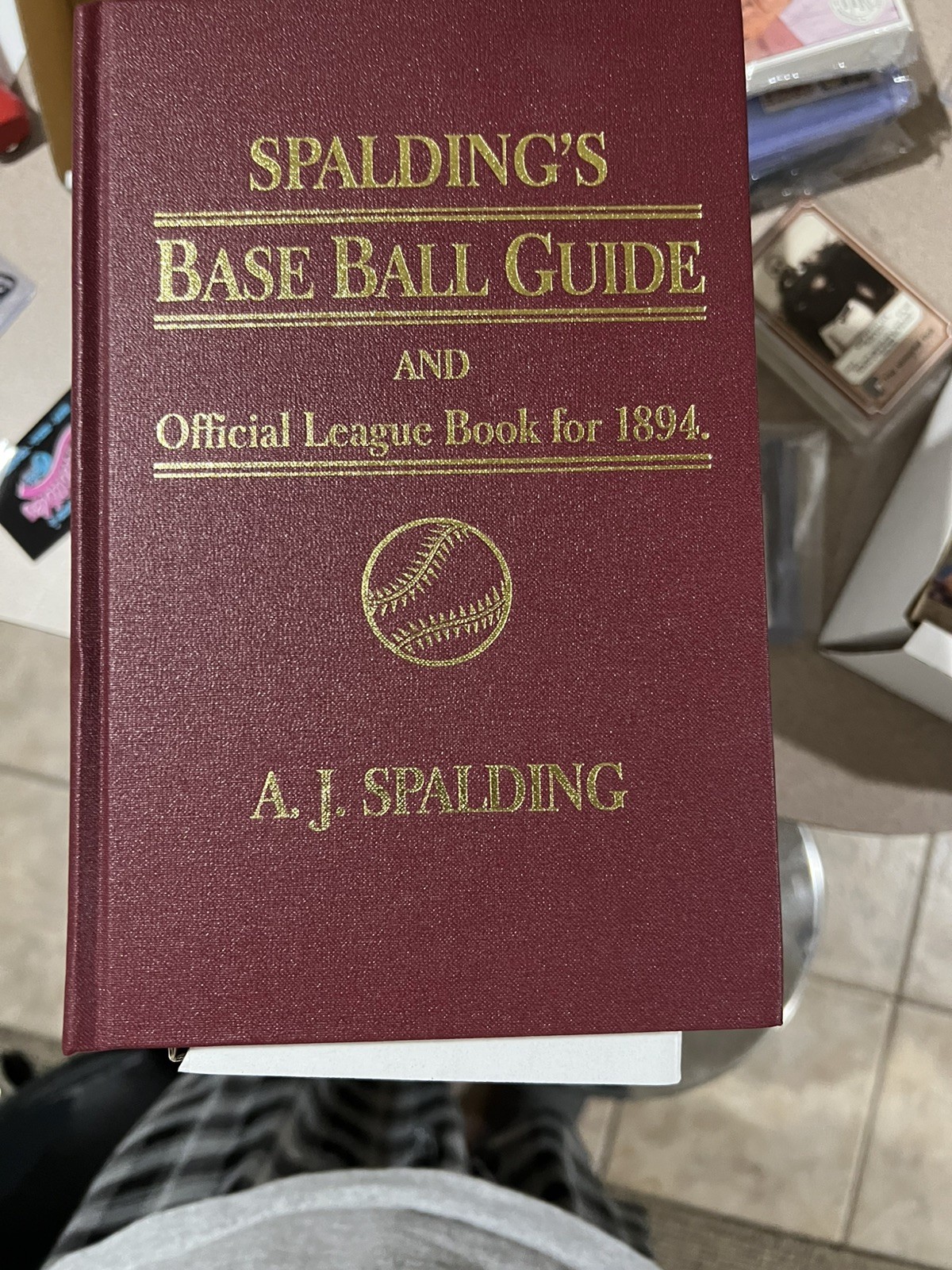 1894 SPALDING’S BASEBALL GUIDE ~ Amereon House | 166 pages ~ 1 of 80 REPRINT!