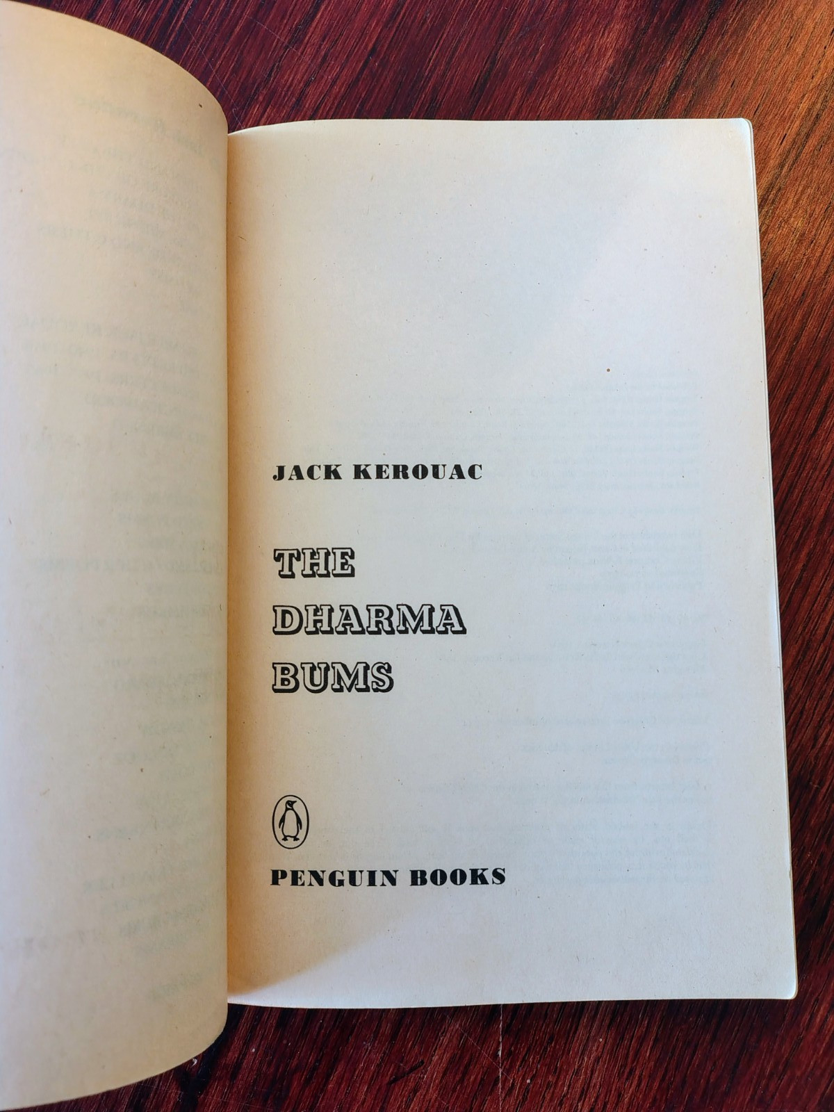 Lot of 2 JACK KEROUAC Vintage Penguin Books Dharma Bums 86, Vanity of Duluoz 94