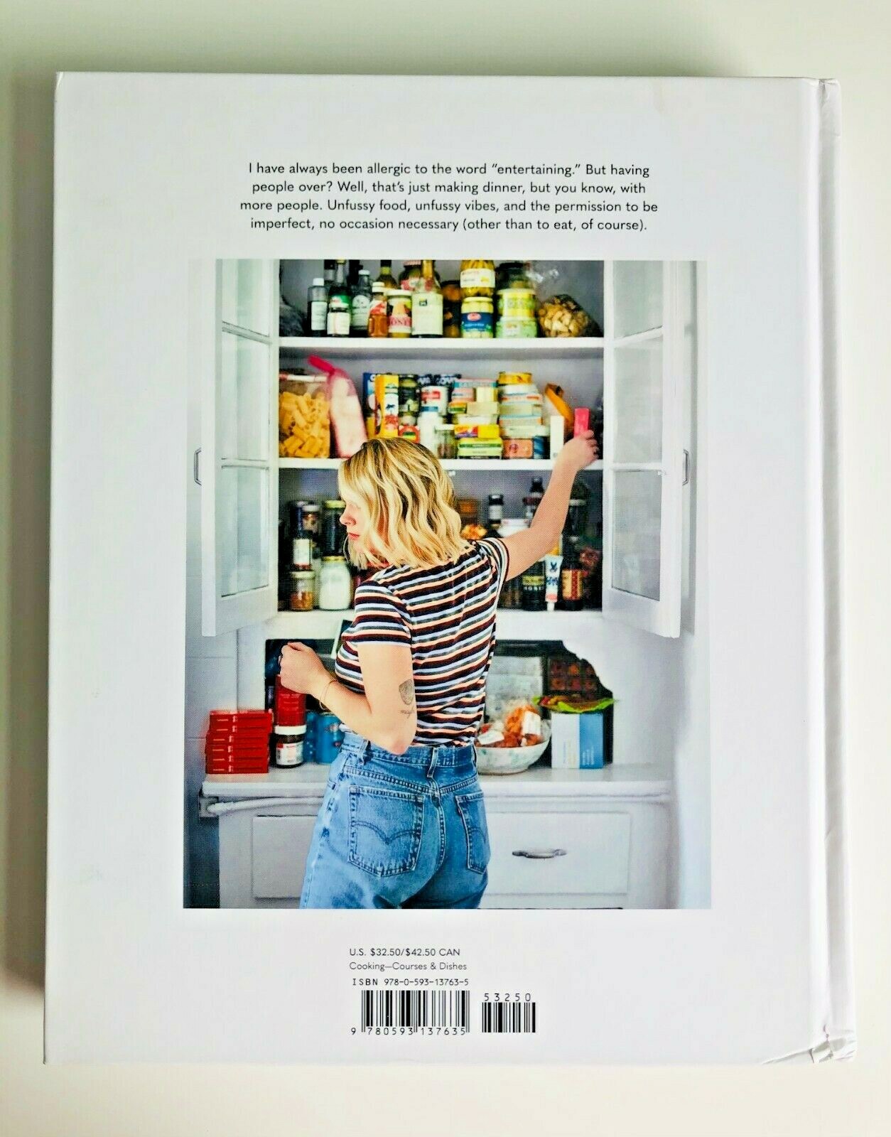 SIGNED Nothing Fancy: Unfussy Food for Having People Over ALISON ROMAN 1st/1st