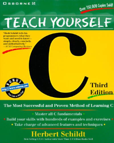 Teach Yourself C – Paperback By Schildt, Herbert – GOOD