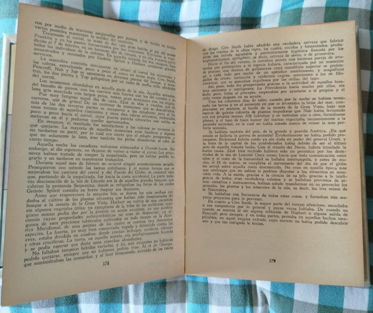 La Isla Misteriosa – Julio Verne (Editorial Molino 1959)