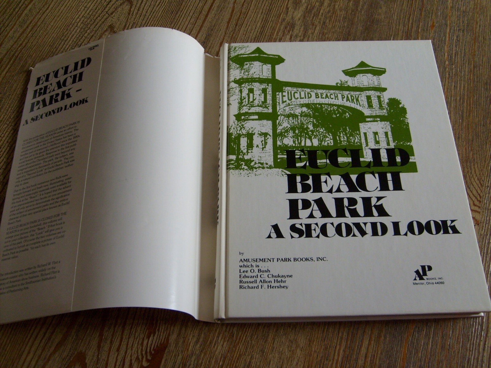 Euclid Beach Park A Second Look 1979 Cleveland Amusement Park Hardcover