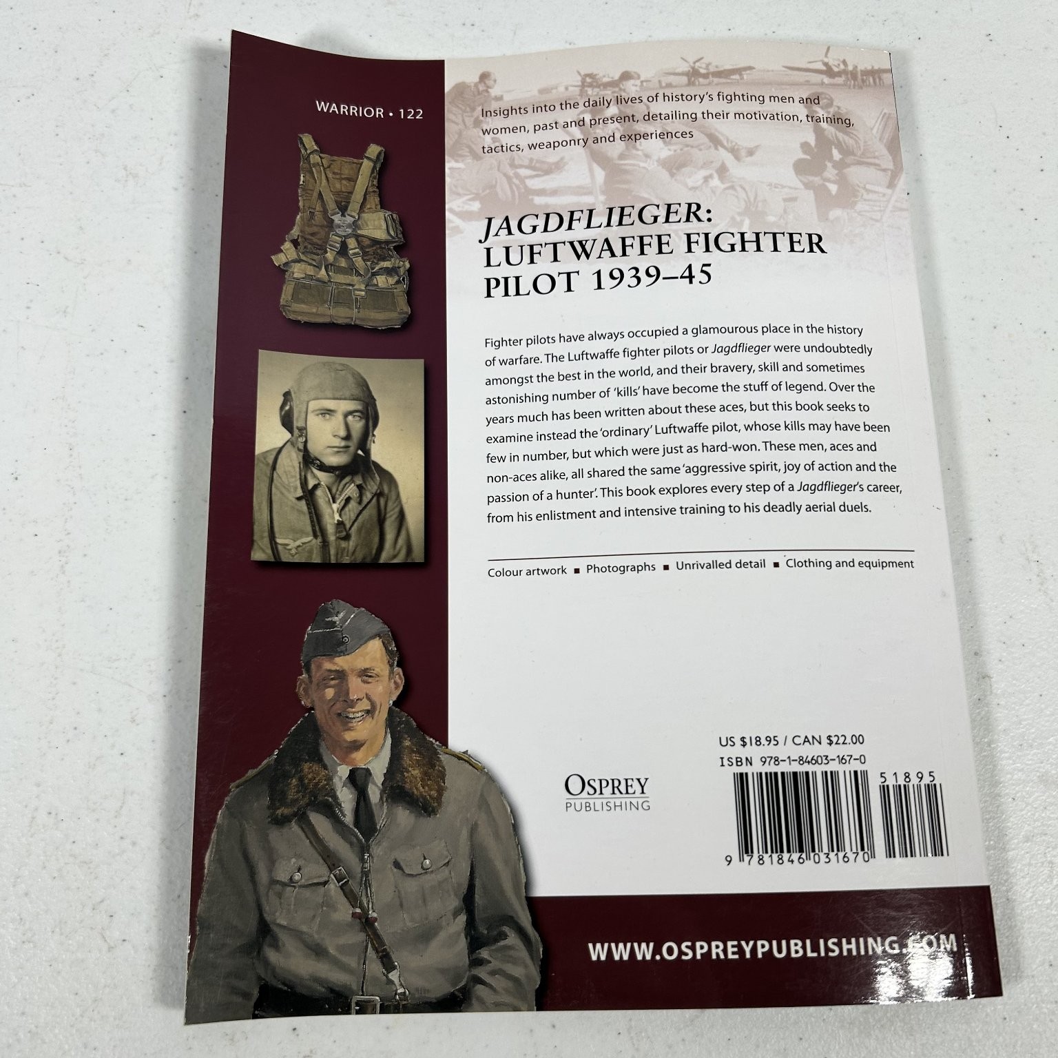 Jagdflieger Luftwaffe Fighter Pilot 1939-45 Robert F Stedman Osprey WWII